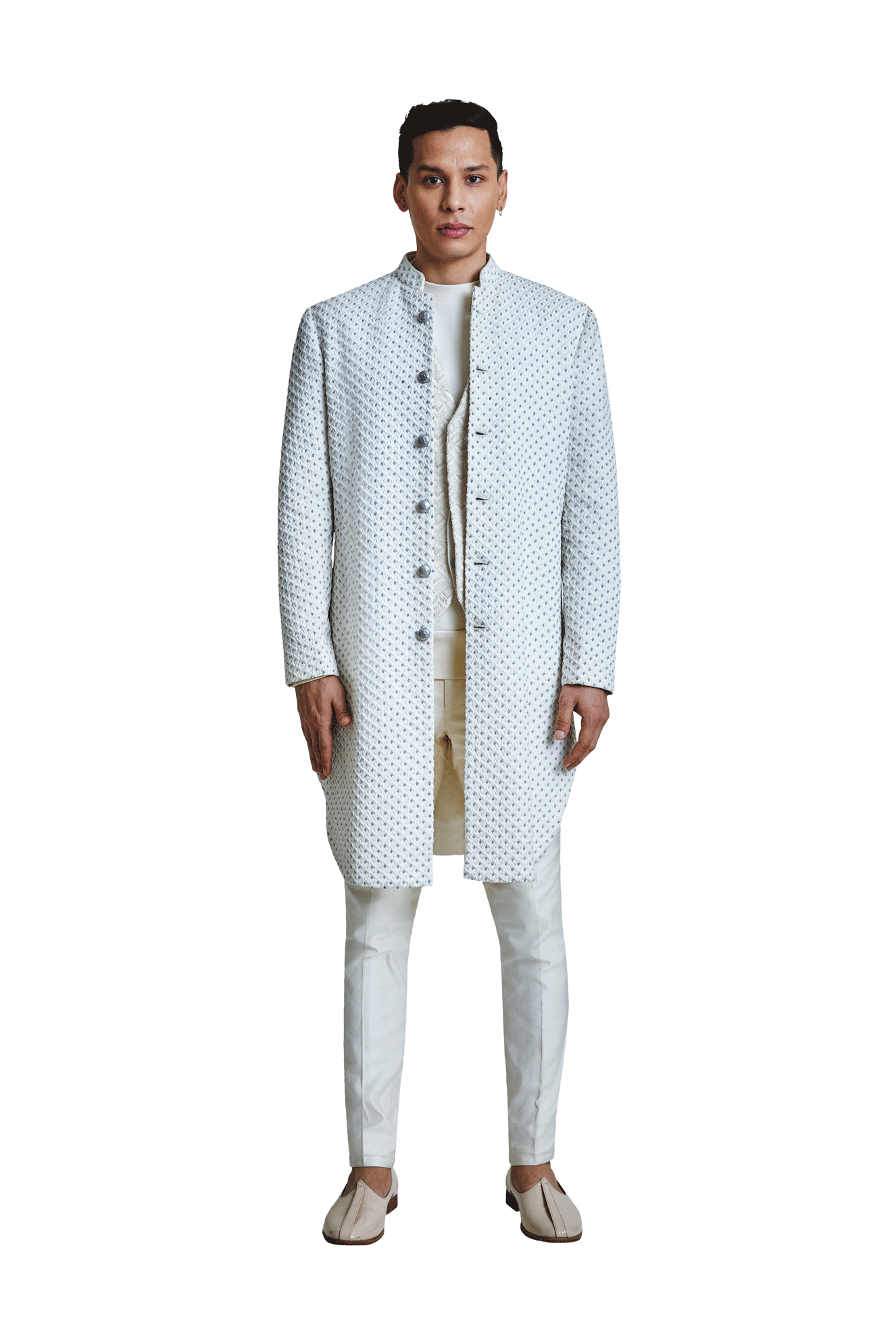  BOM ARROW BEADED VANILLA JACKET 