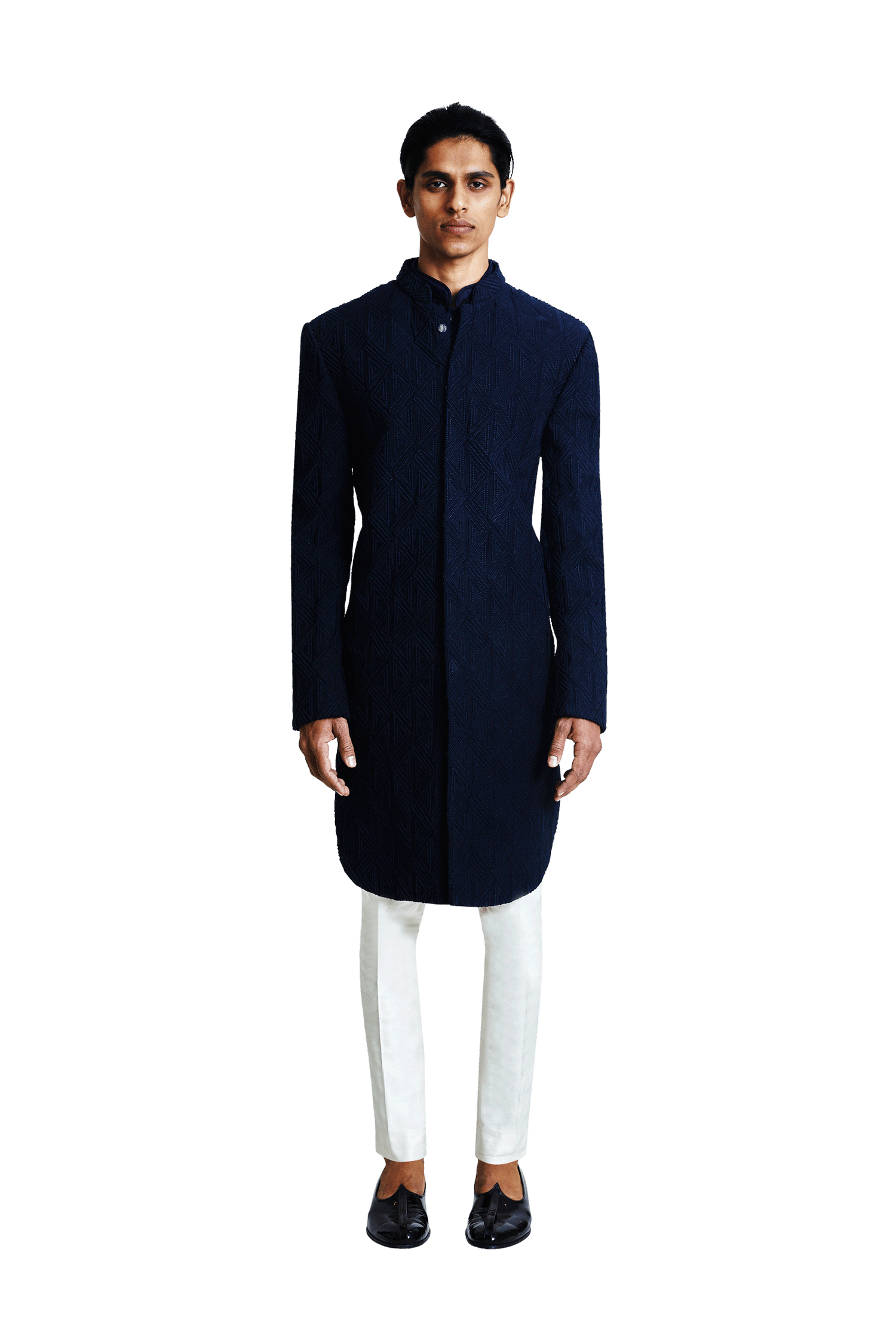  TRIANGLE GEOMETRIC FLAT JACKET 