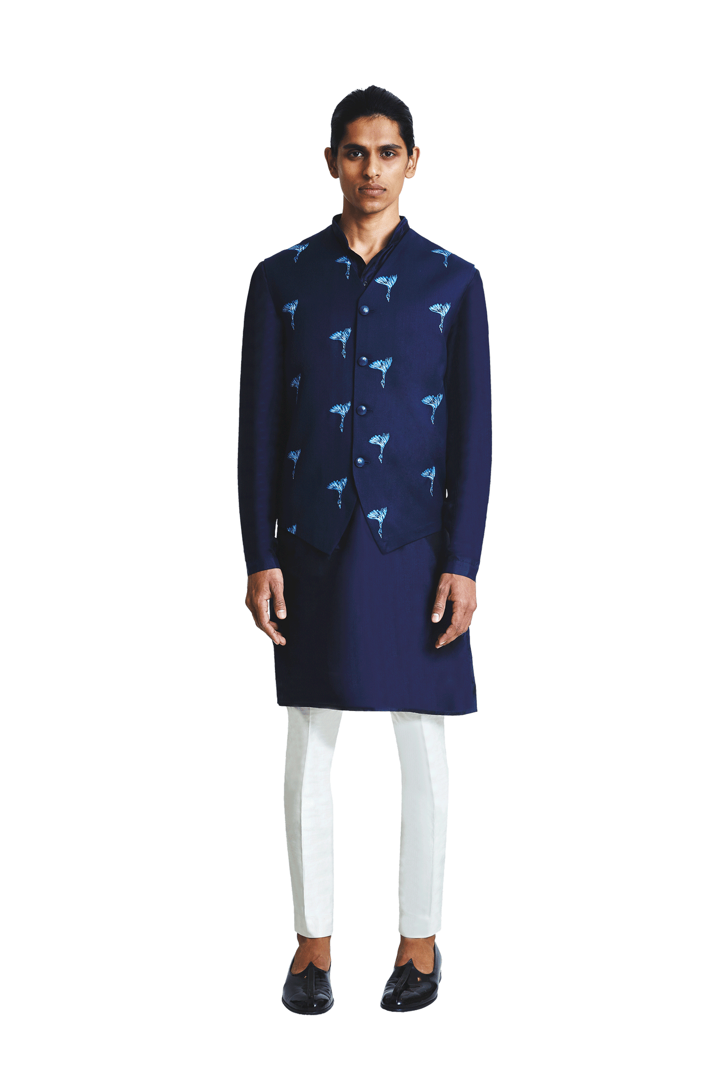  OUTSPREAD GOOSE BIRD SLEEVELESS JACKET 