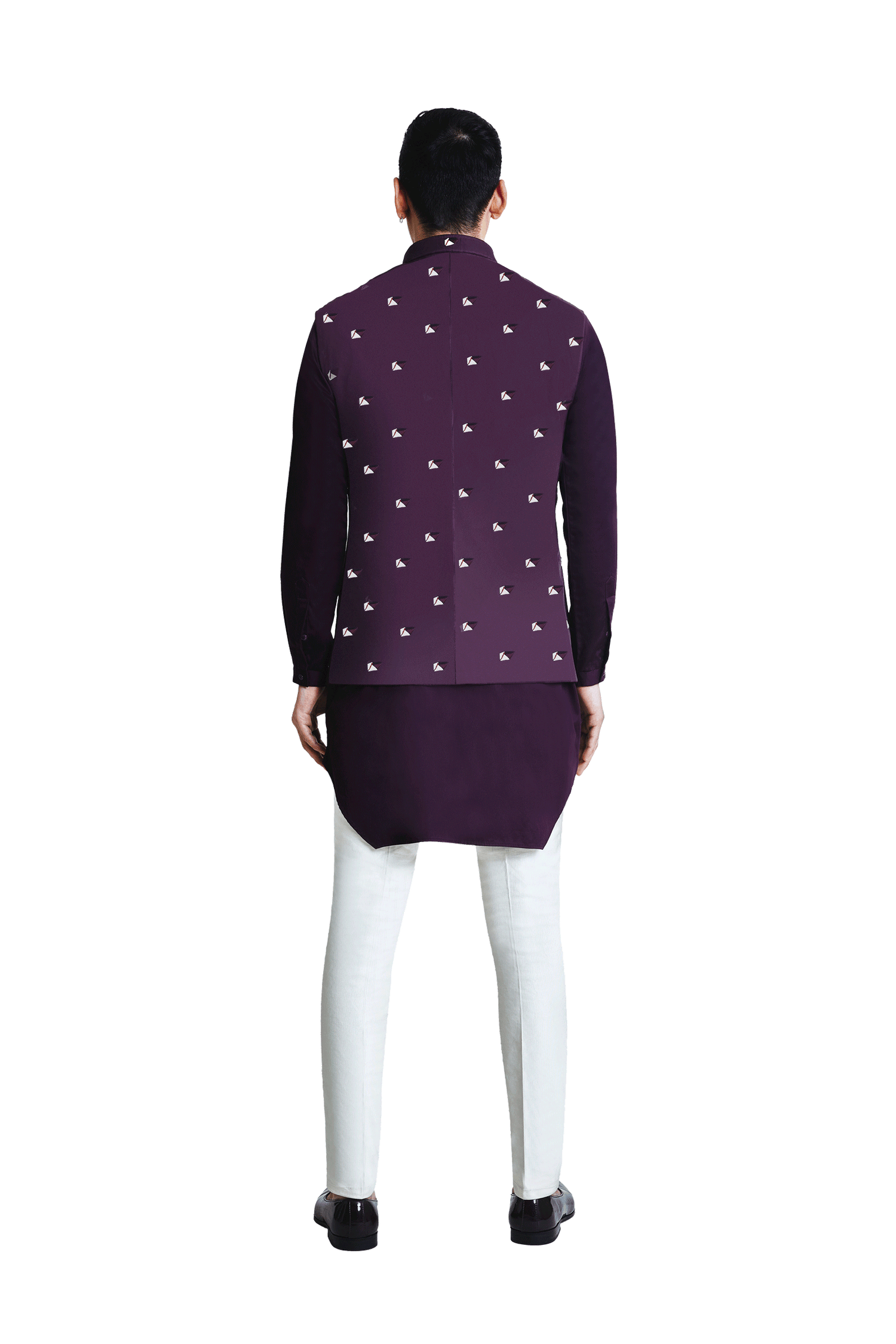 PYRAMID SLEEVELESS JACKET  