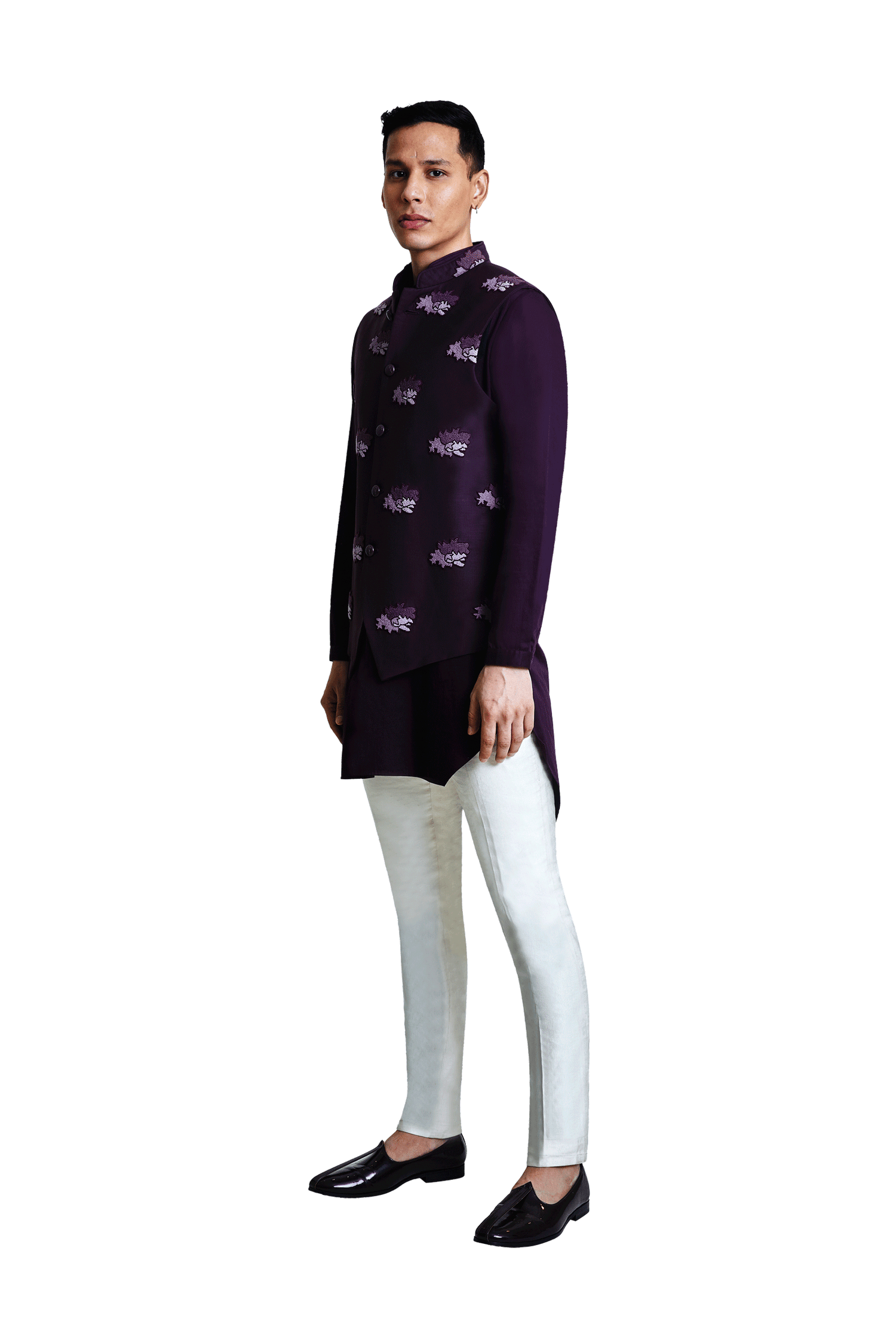 CANE MARIGOLD KNOTTED SLEEVELESS JACKET  