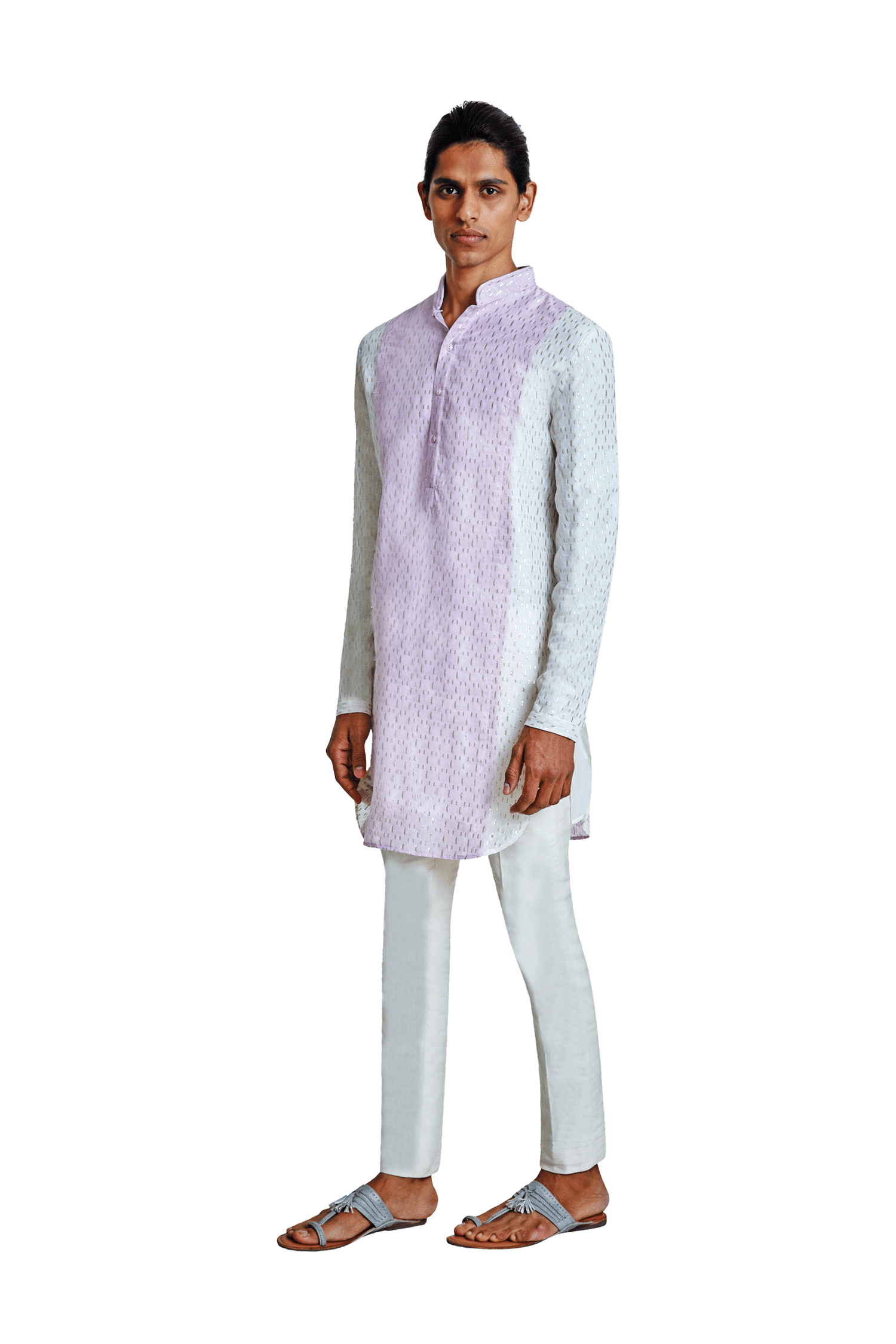 TRI VERTICAL BLOCK KURTA  