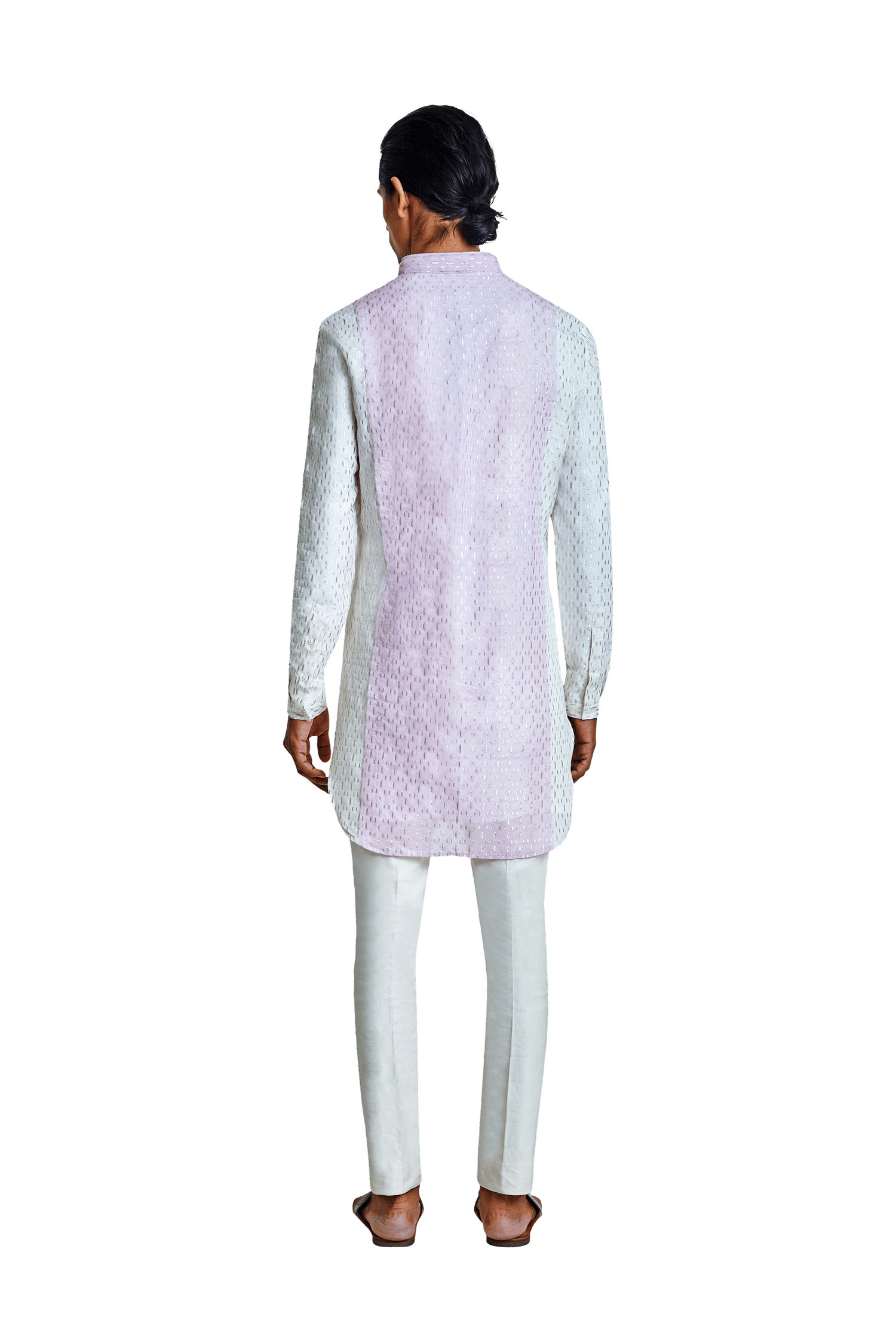 TRI VERTICAL BLOCK KURTA  