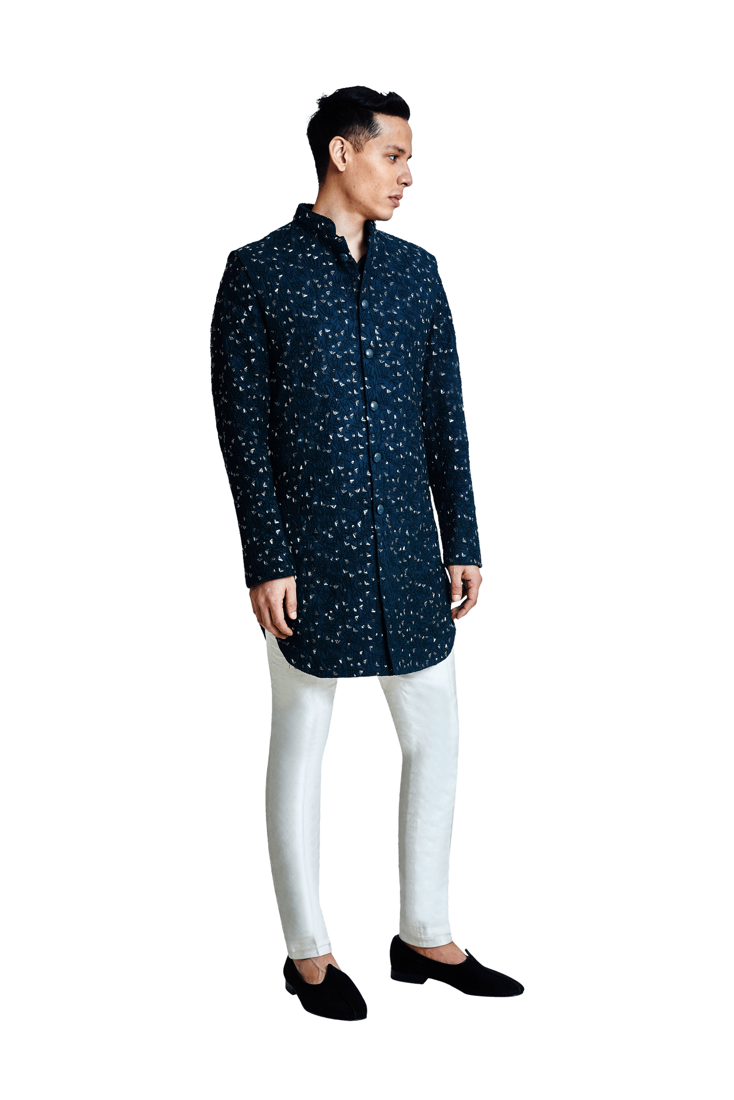 WHEAT FOLIAGE HIGHLIGHTED LONG DECONSTRUCTED SET  