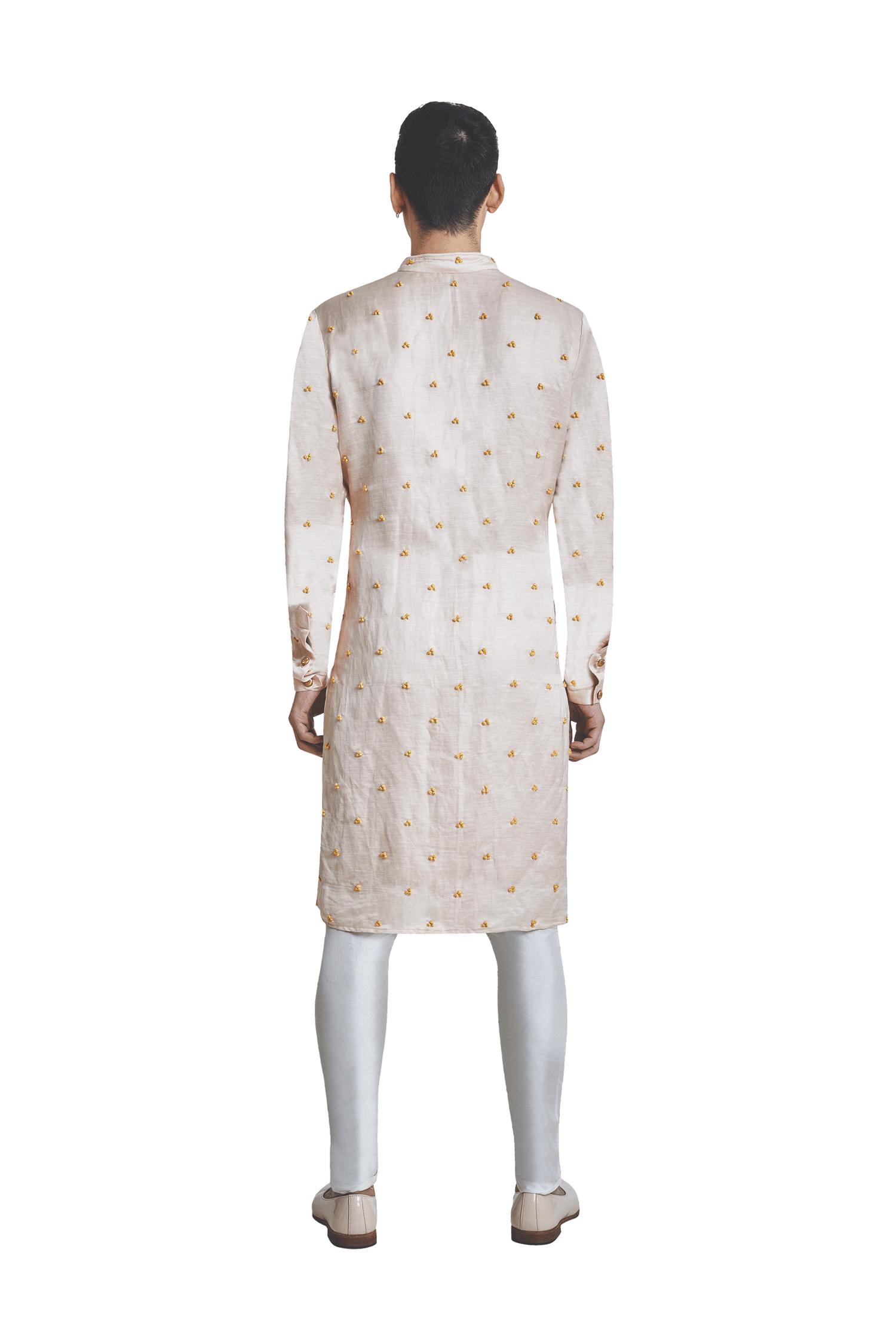BIG BRAILLE KNOTTED KURTA  