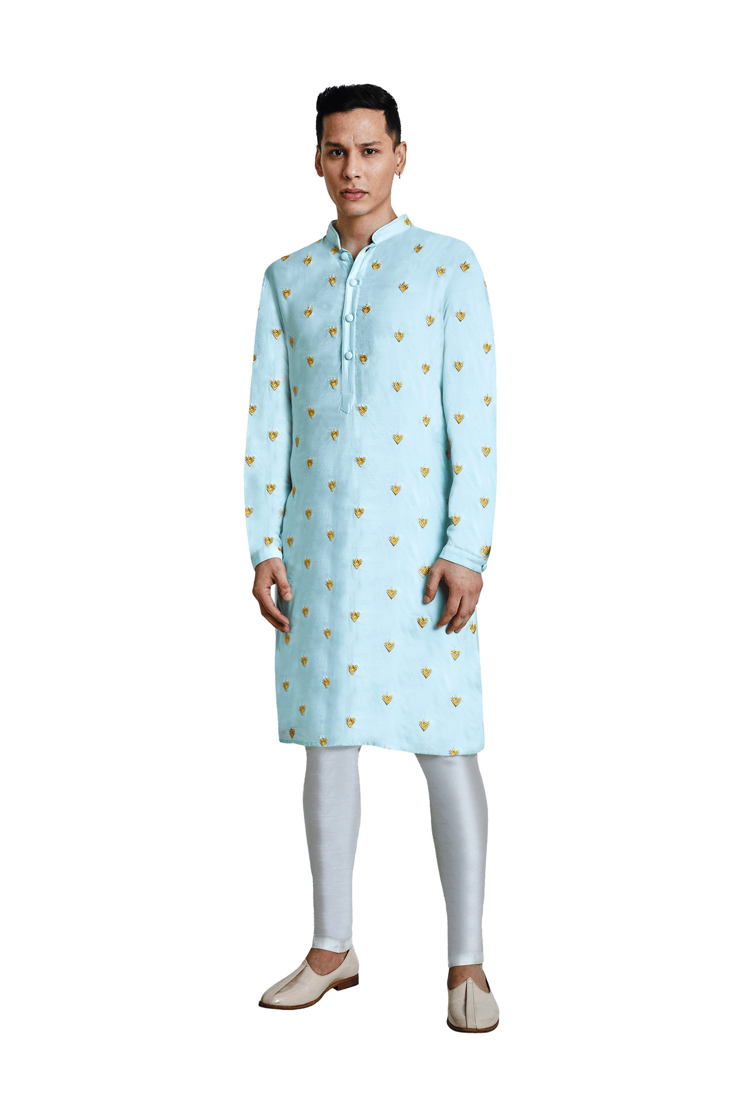  POTTED FLOWER KURTA 