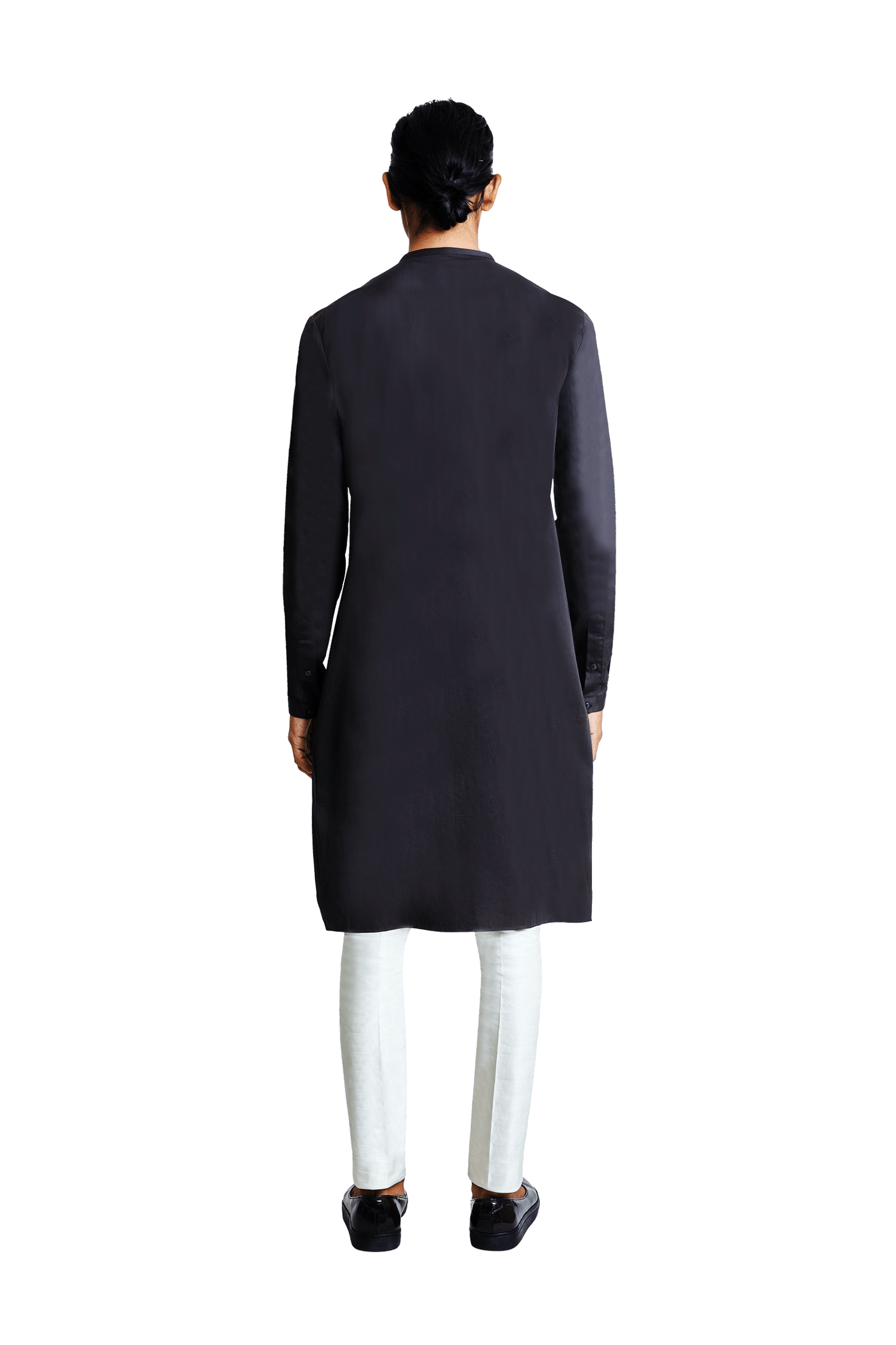 MOCK LAPEL KURTA  