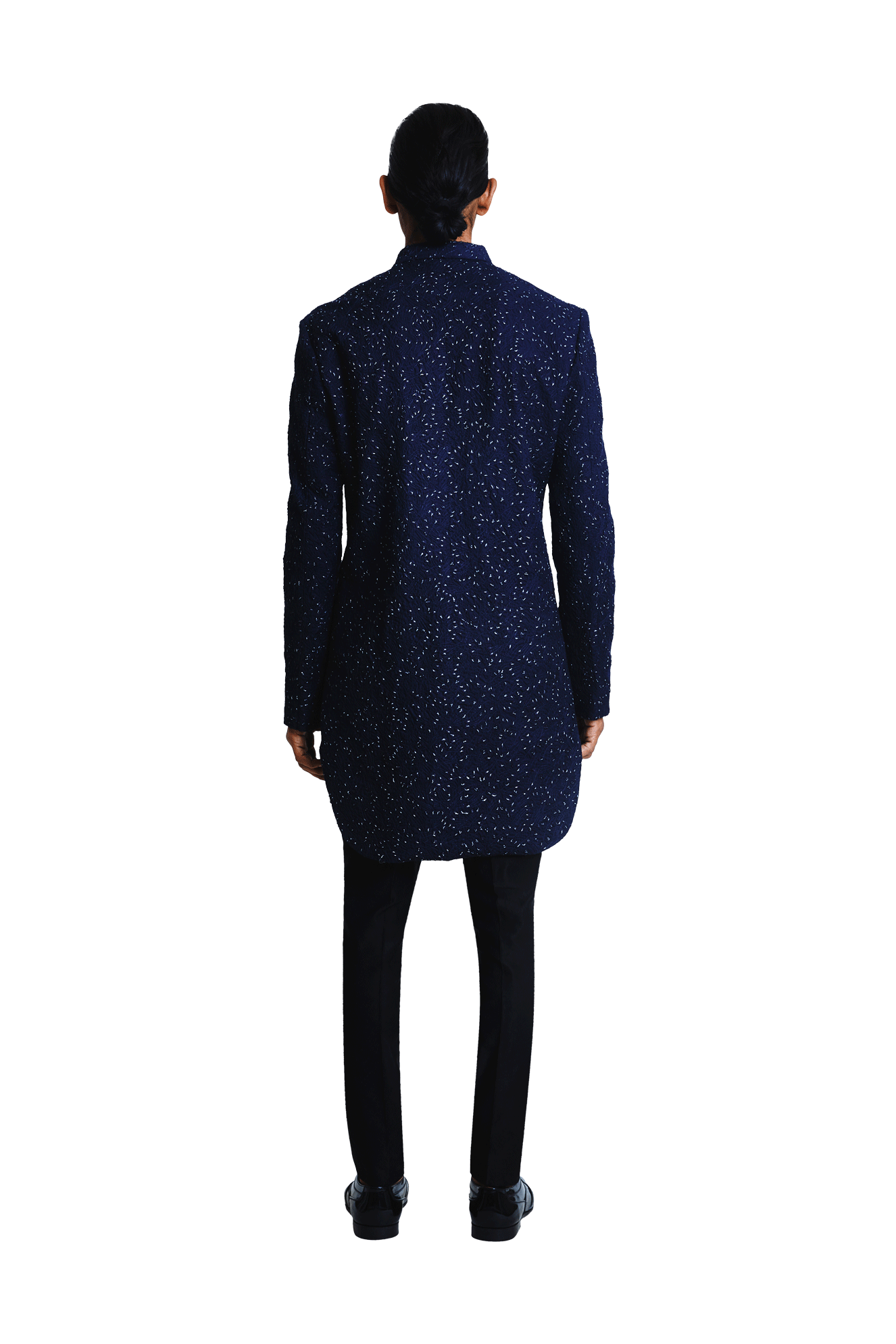 MICRO FOLIAGE LUREX HIGHLIGHTED JACKET  