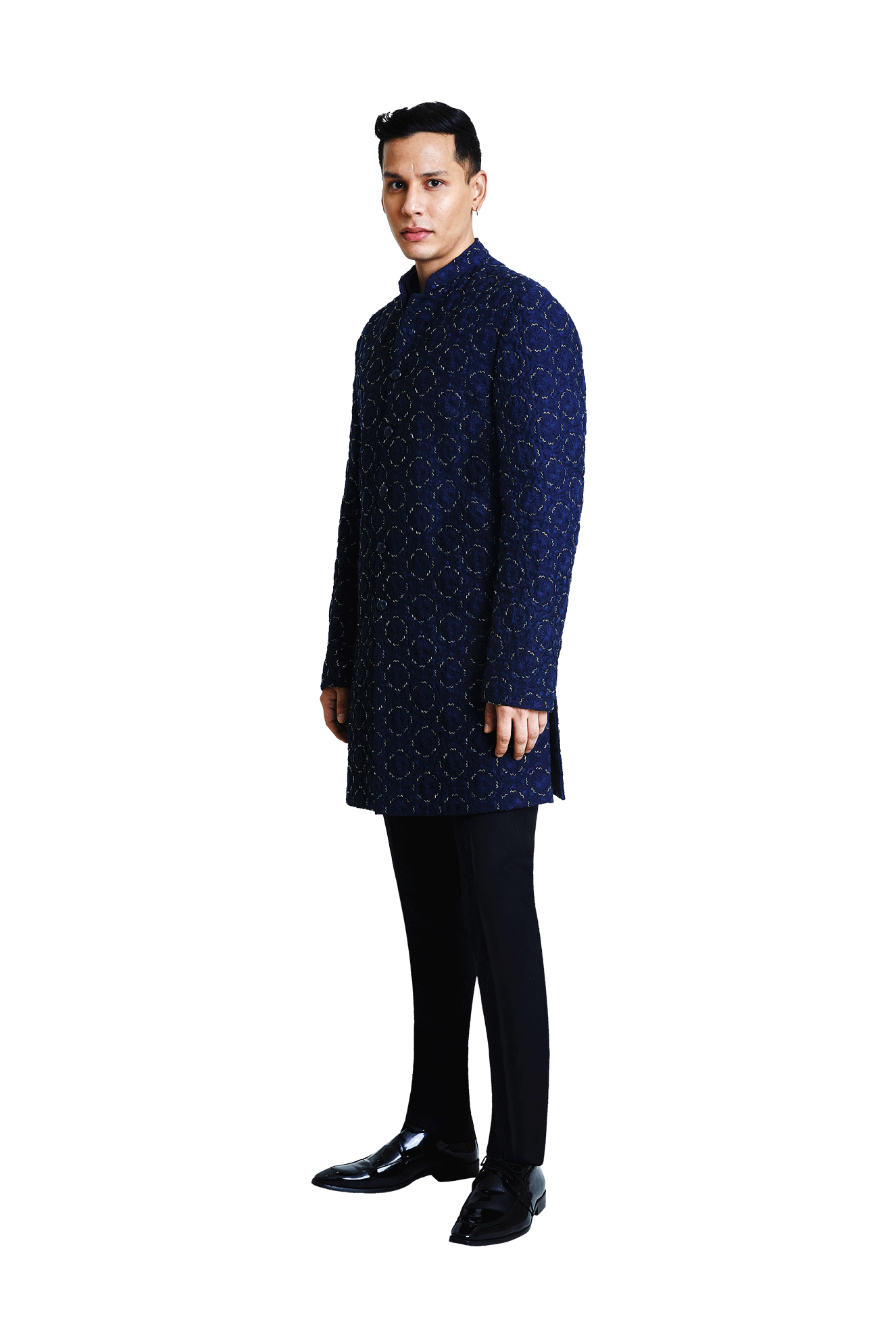 BOM FLOWER HIGHLIGHTED JACKET  