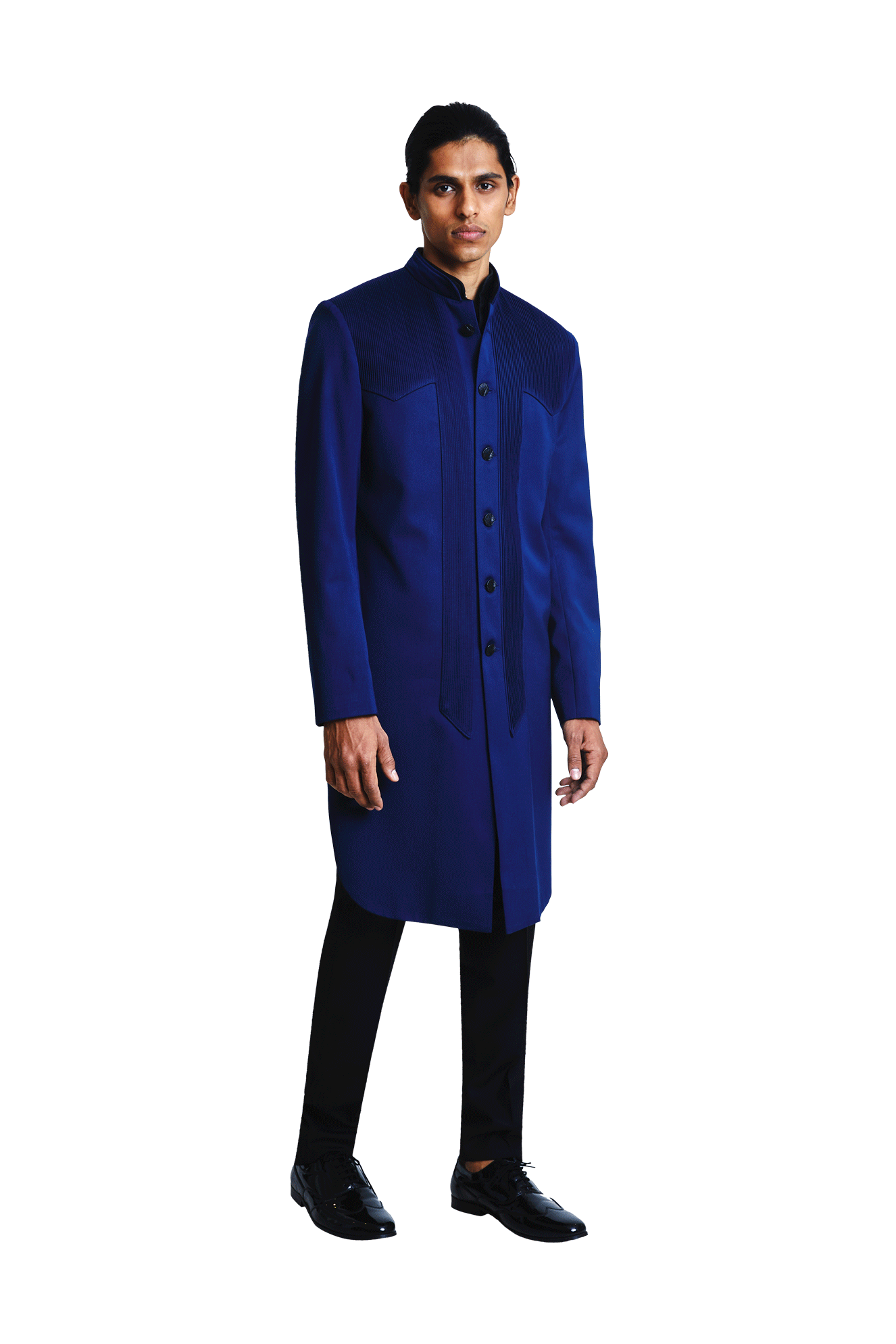 YOKE PINTUCKED JACKET  