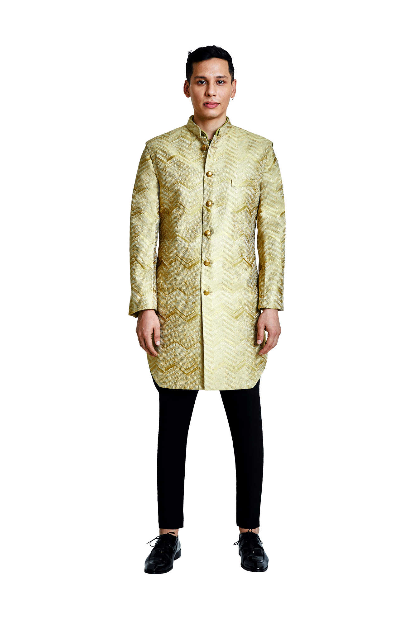  BIG CHEVRON ZIG ZAG HIGHLIGHTED DECONSTRUCTED SET 