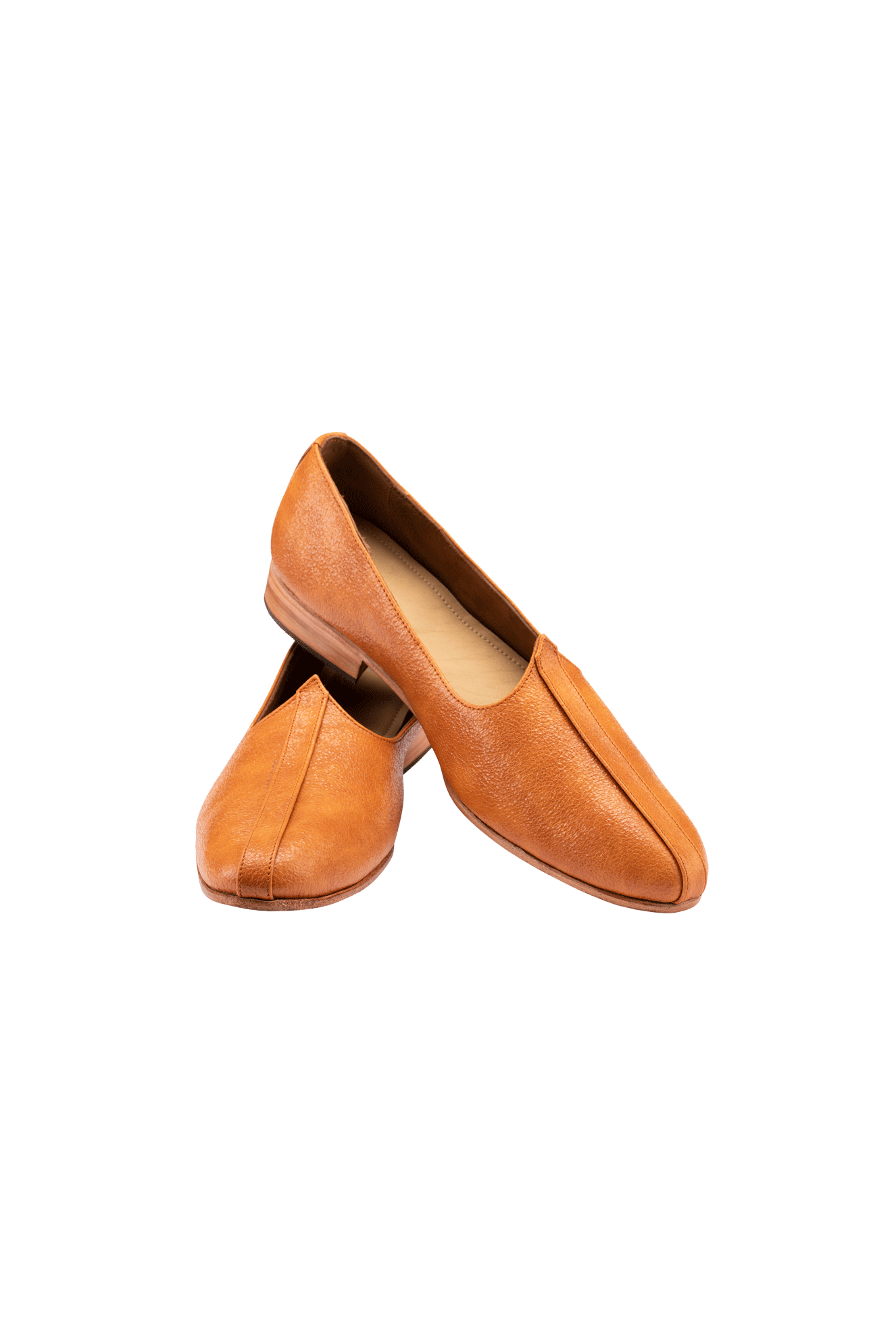 TEXTURED TAN MOJARI  