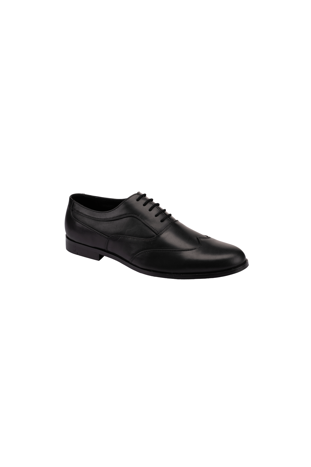 FORMAL MATTE BLACK LACE-UP SHOE  