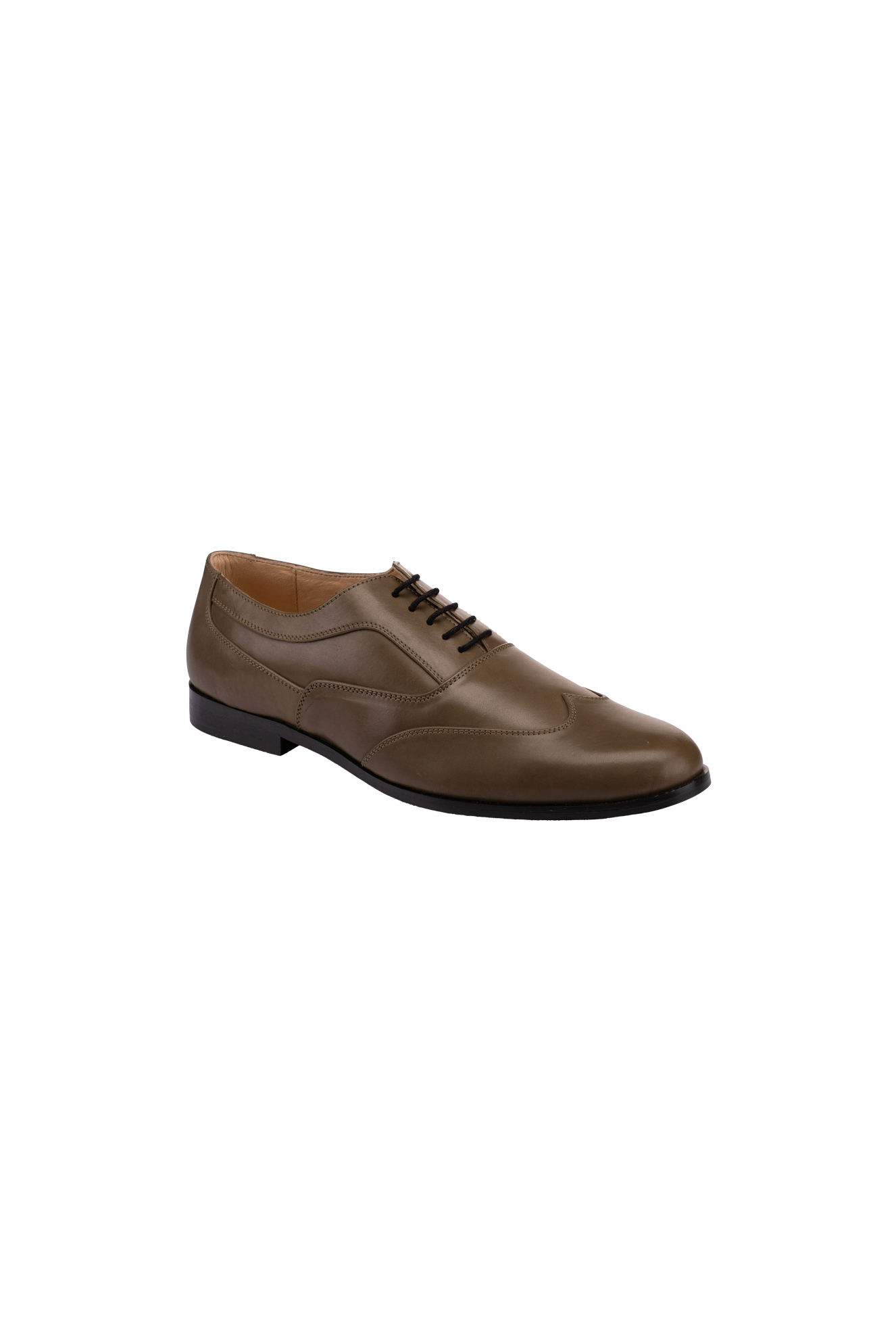FORMAL OLIVE LACE-UP SHOE  