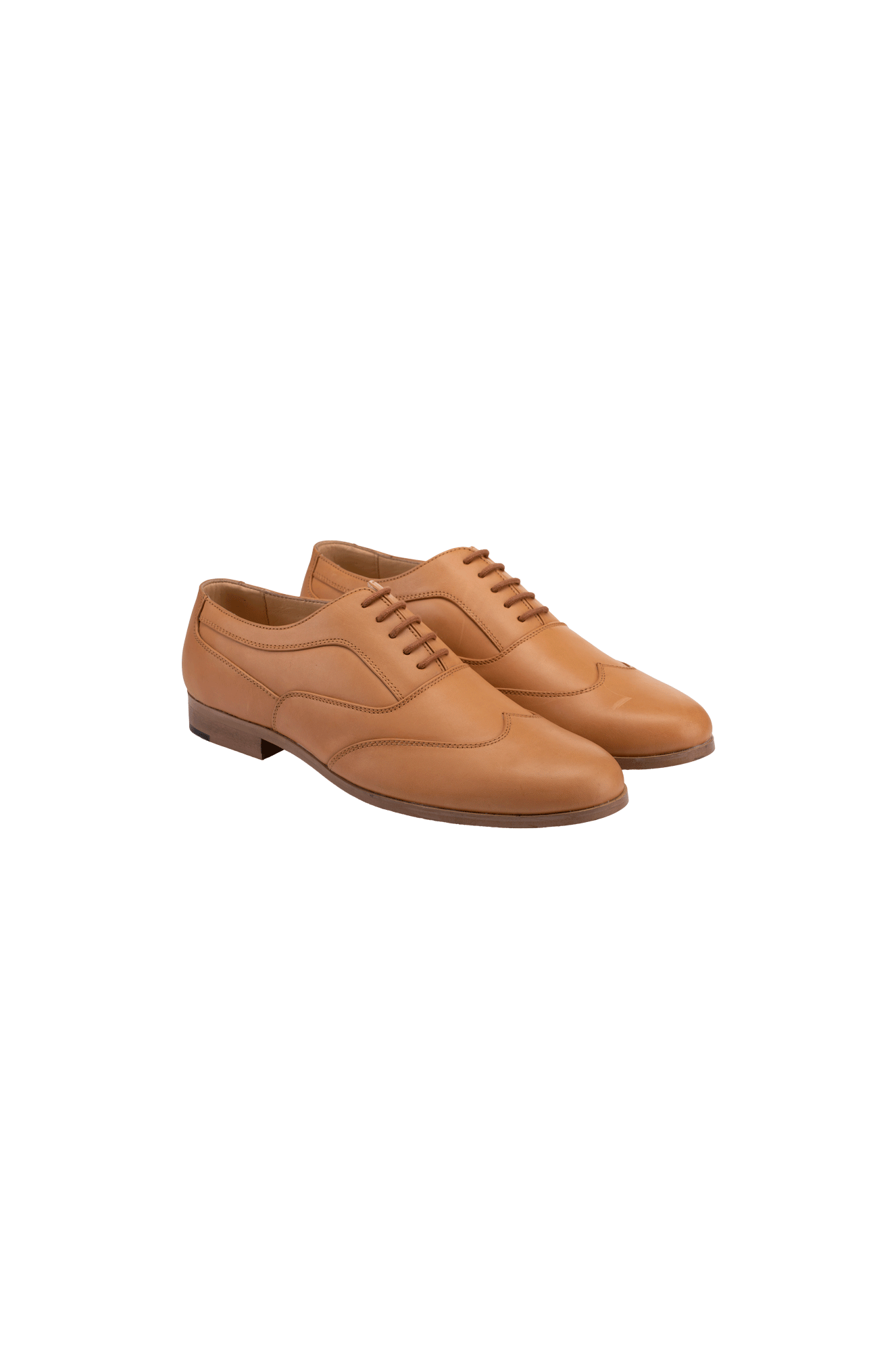  FORMAL TAN LACE-UP SHOE 