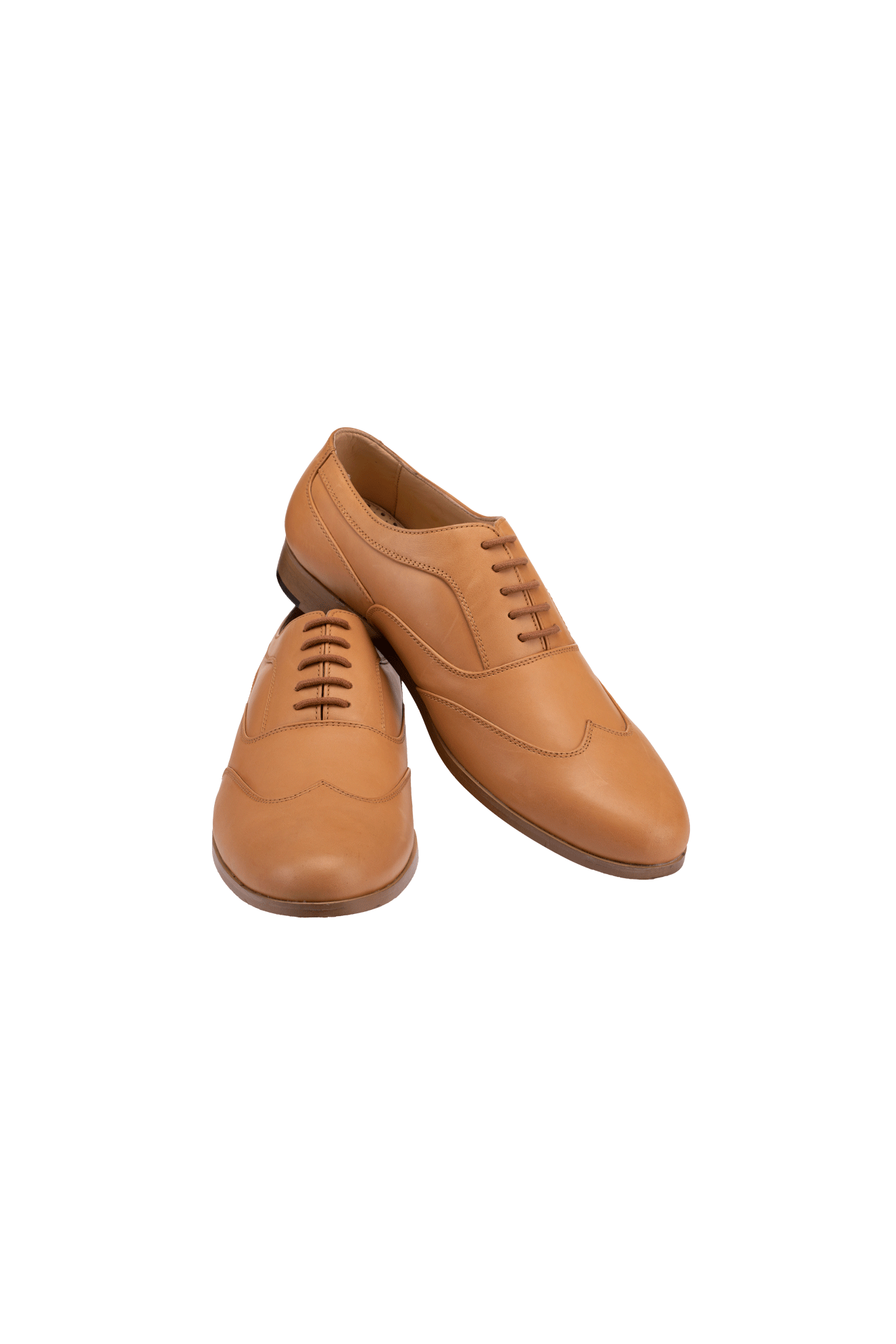 FORMAL TAN LACE-UP SHOE  