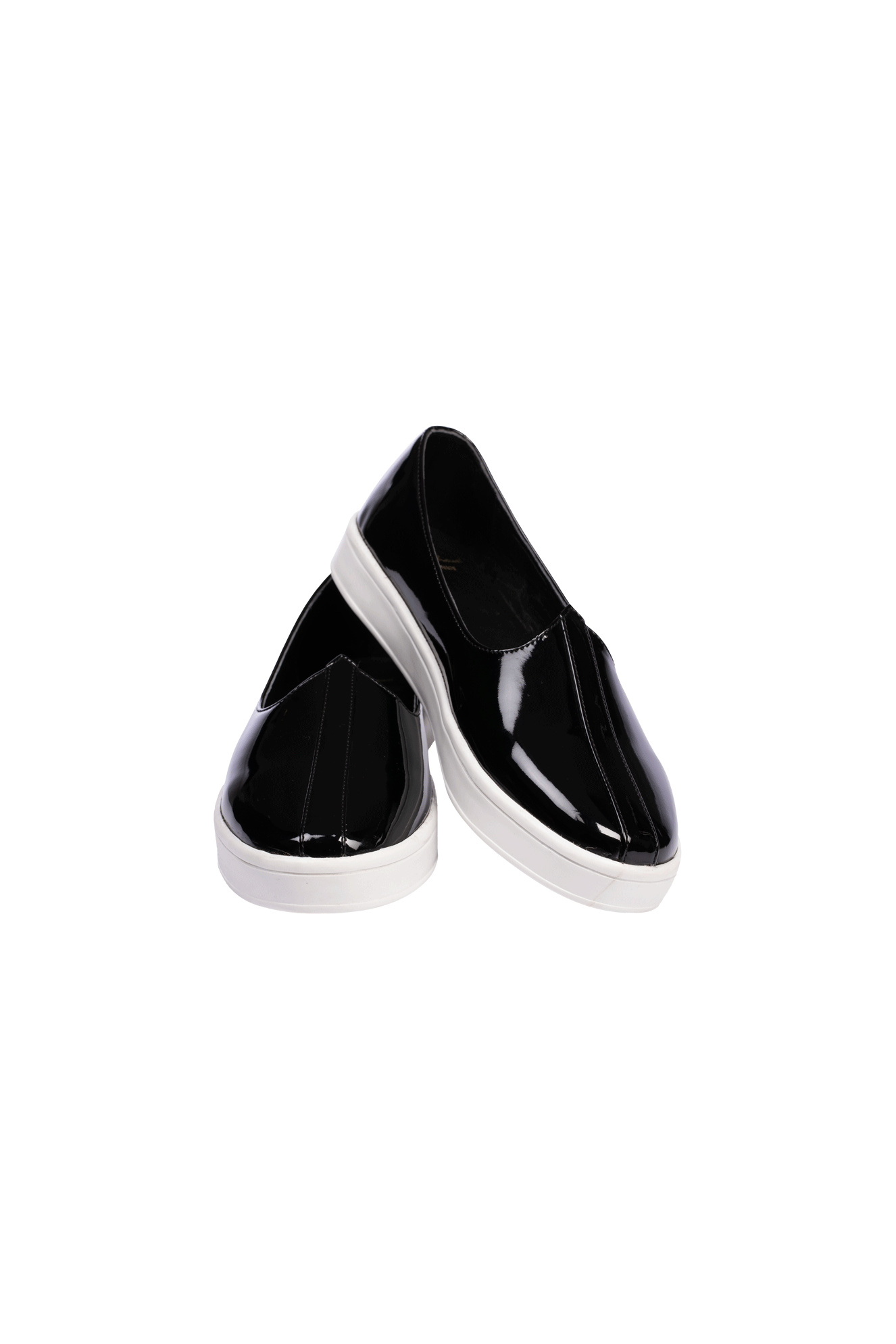 BLACK & WHITE SNEAKER MOJARI  