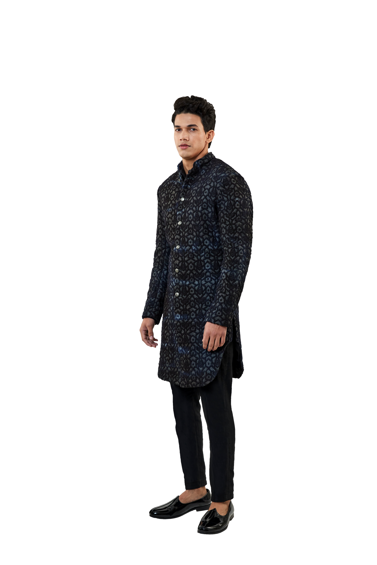 TIE & DYE DOUBLE GEOMETRIC JACKET  