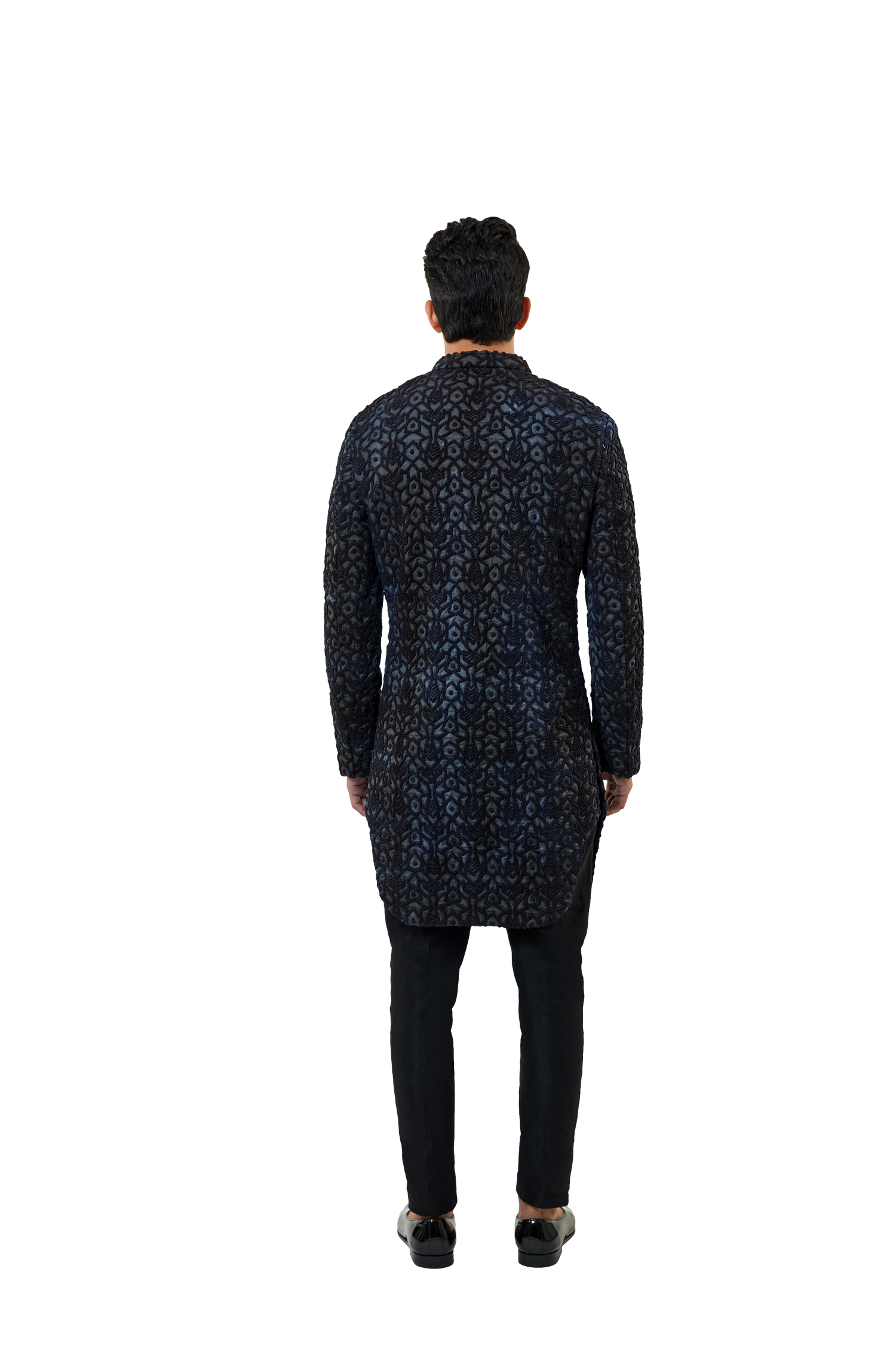 TIE & DYE DOUBLE GEOMETRIC JACKET  