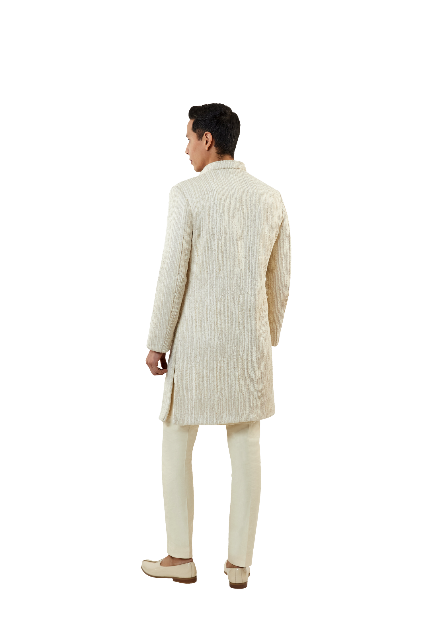 HERRINGBONE EMBROIDERED JACKET  