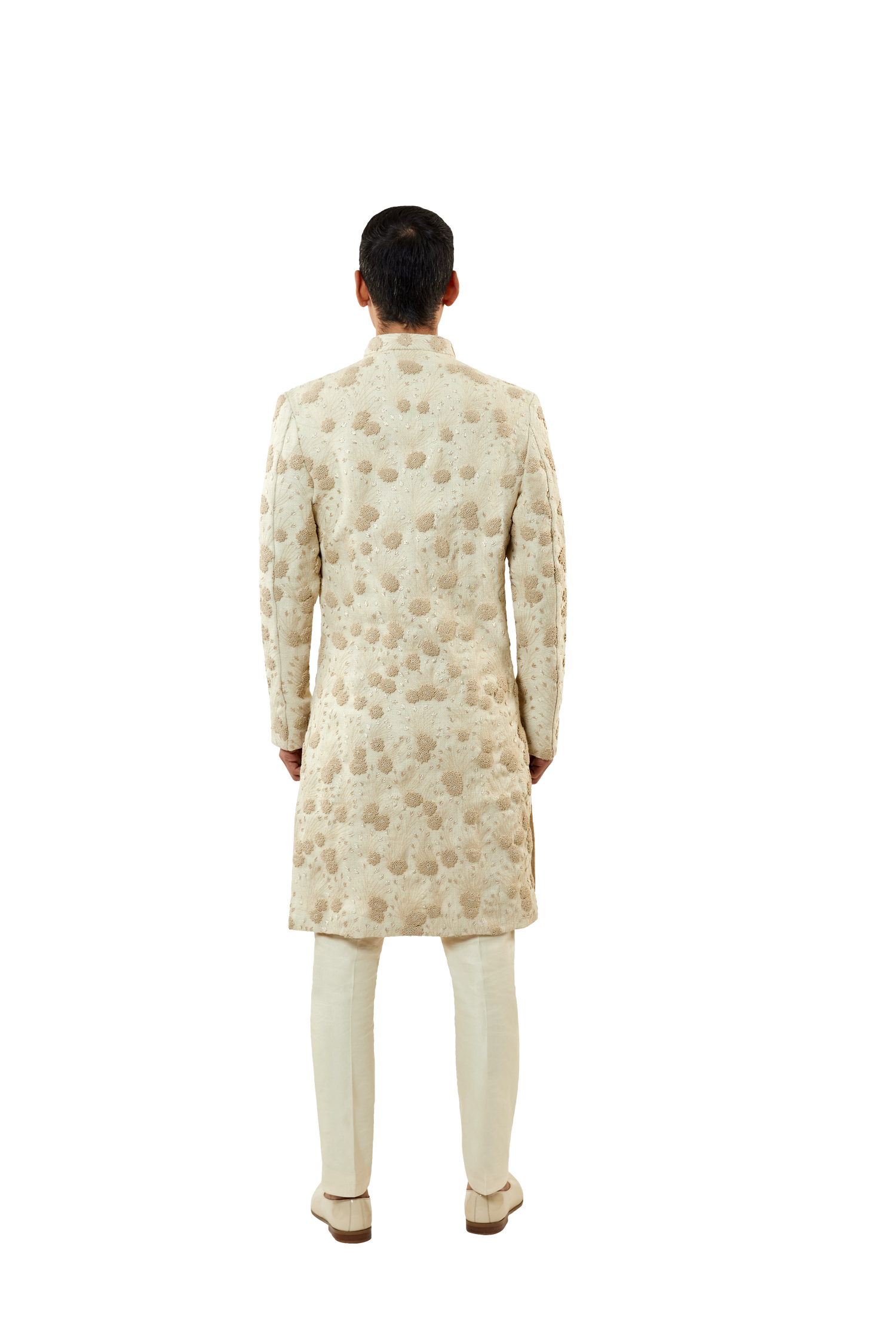 MARIGOLD FOLIAGE VANILLA JACKET  