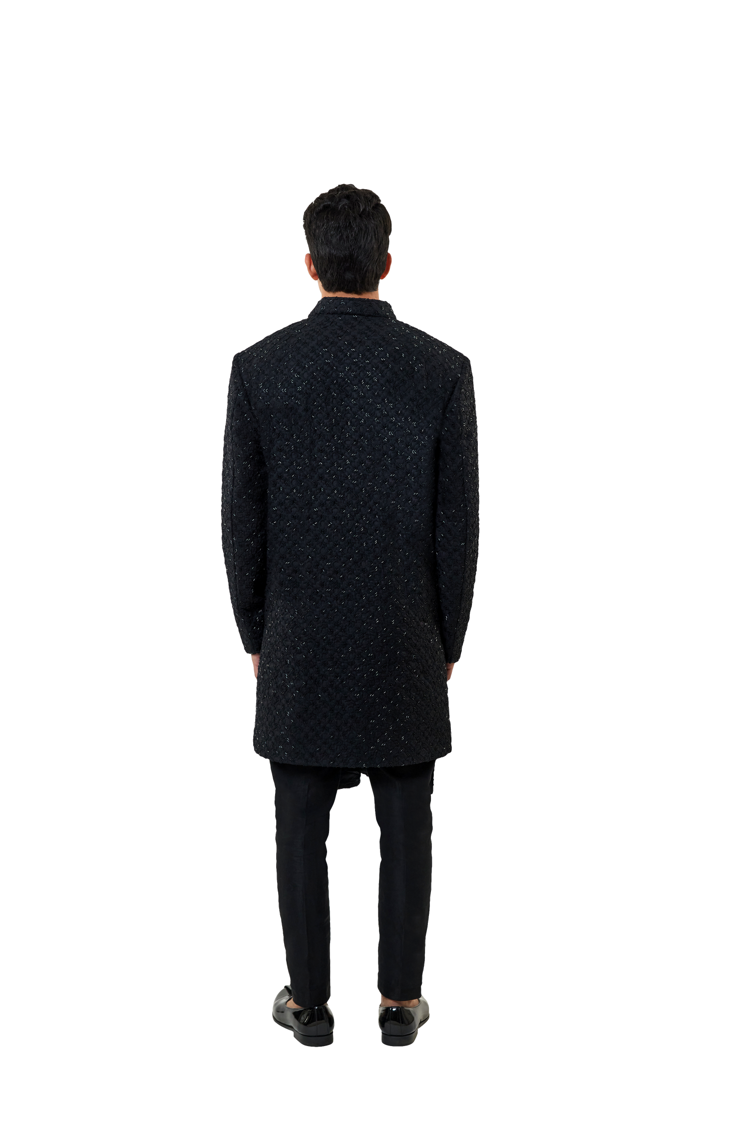 FOUR WAY ARROW TRENCH COAT JACKET  