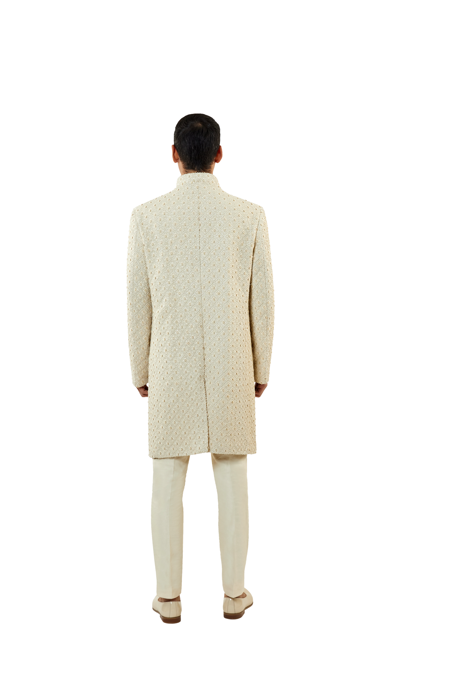 LAMP STONE OFF CENTRE PLACKET JACKET  