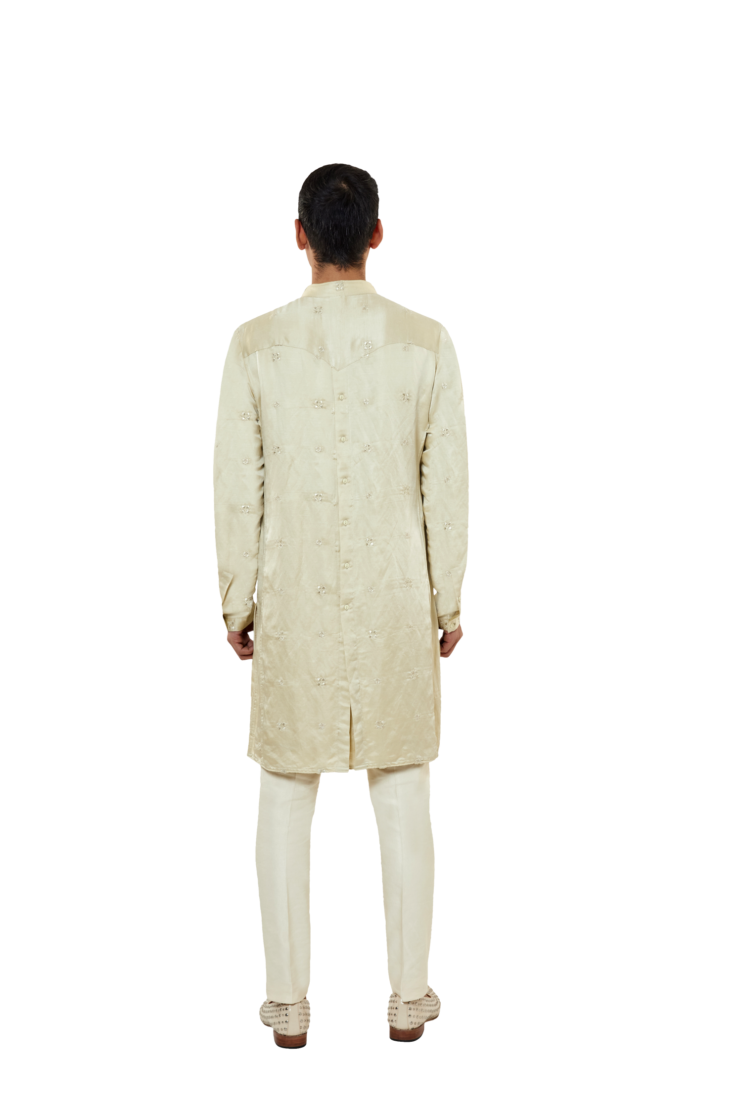 SMALL FLOWER MOTIF KURTA  