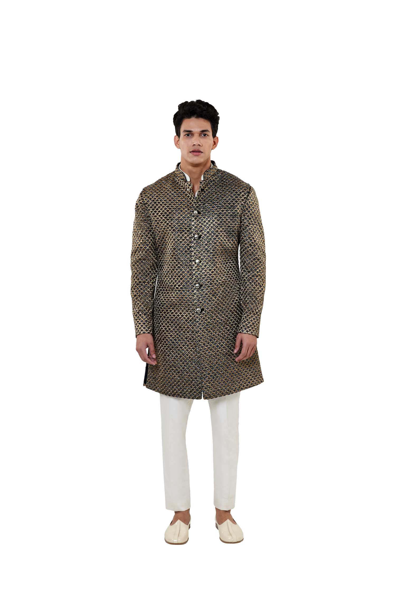  SMALL SCALLOP DECONSTRUCTED JACKET 