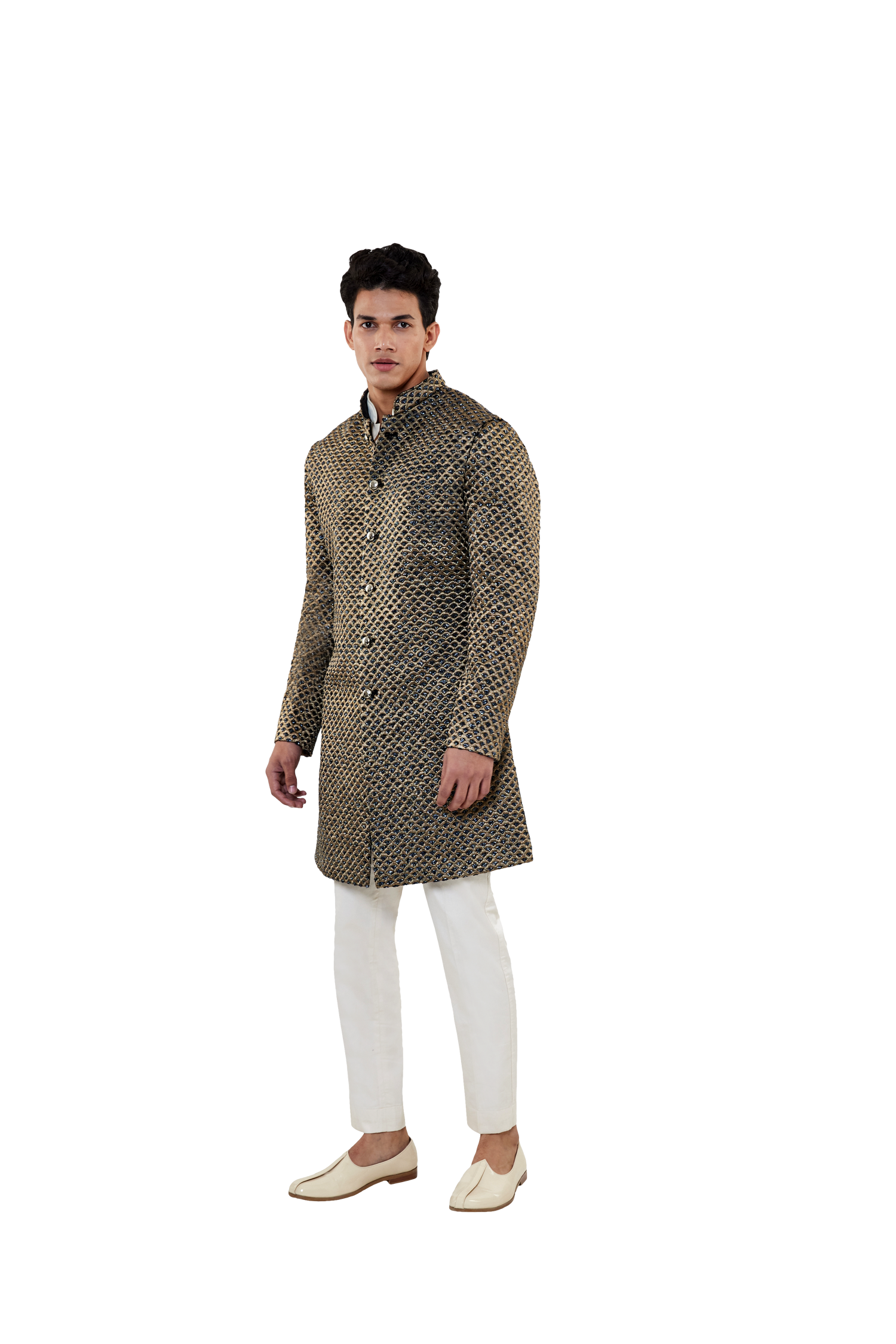 SMALL SCALLOP DECONSTRUCTED JACKET  