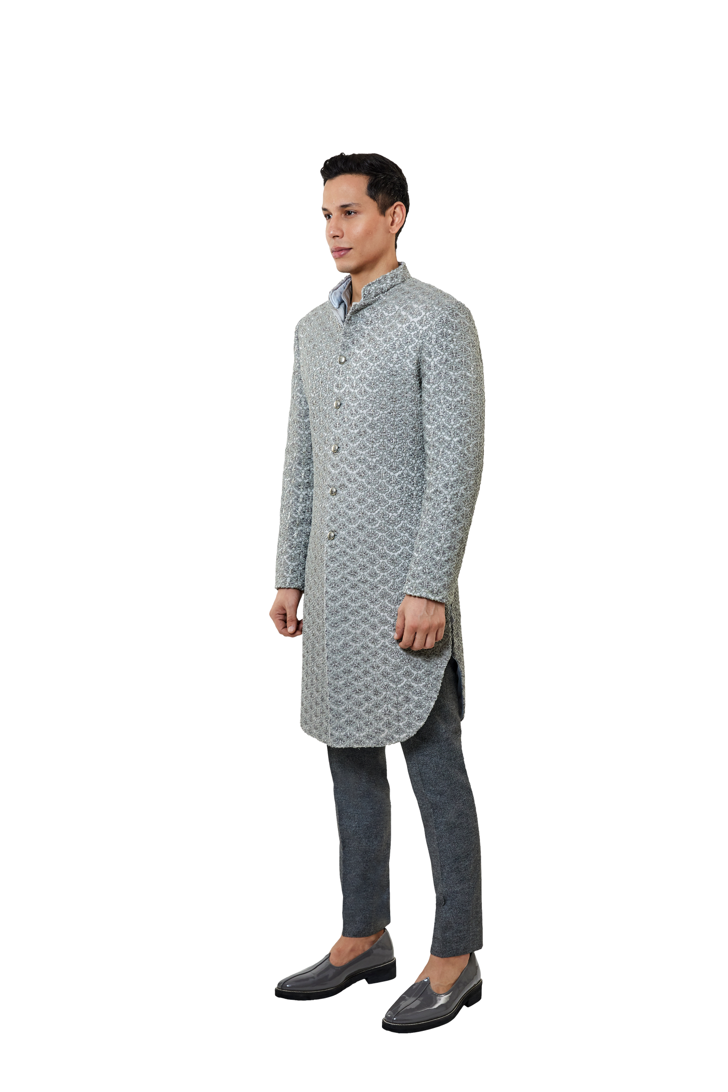 LAMP HIGHLIGHTED  SLATE GREY JACKET  