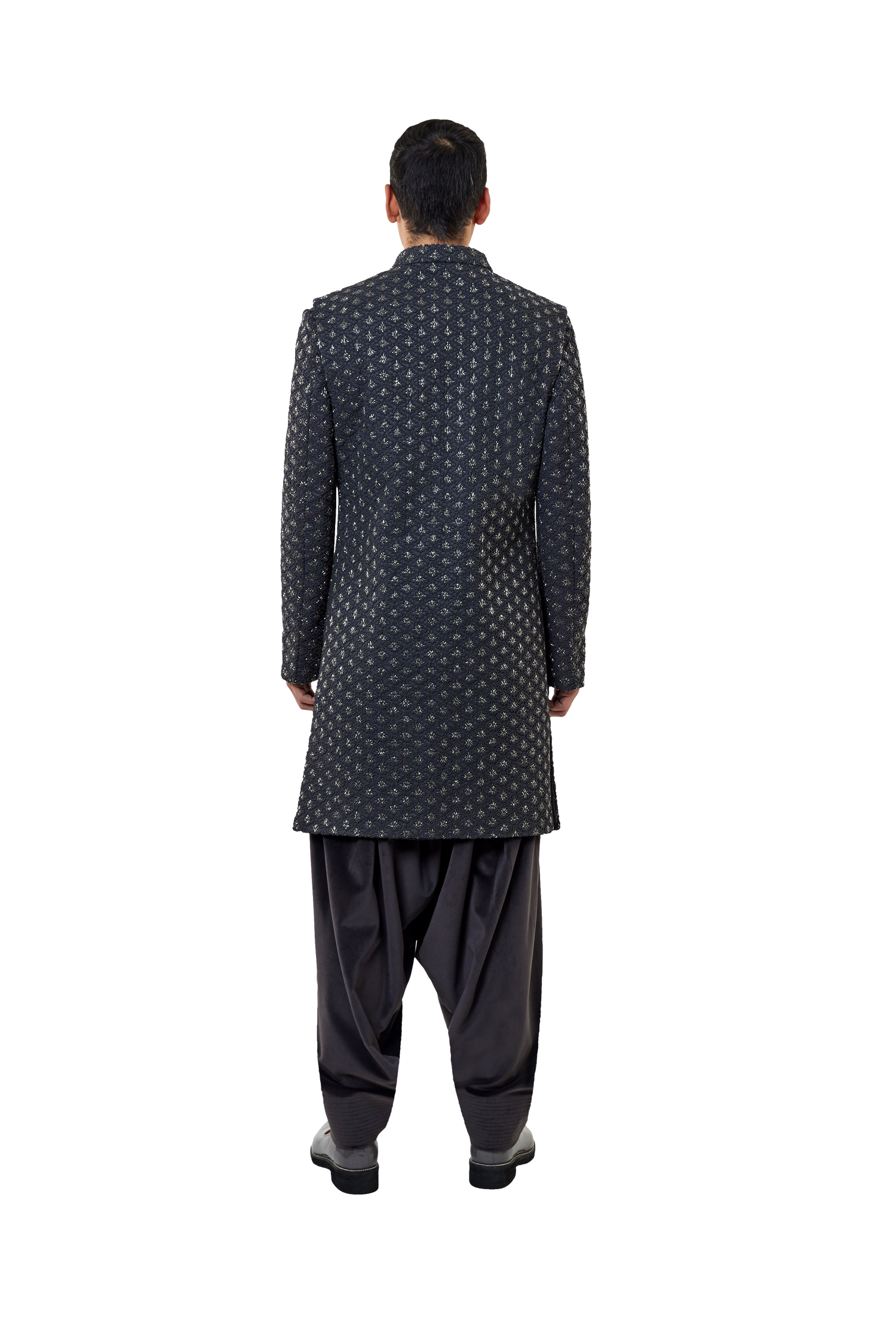 LAMP HIGHLIGHTED TRENCH COAT DECONSTRUCTED JACKET  