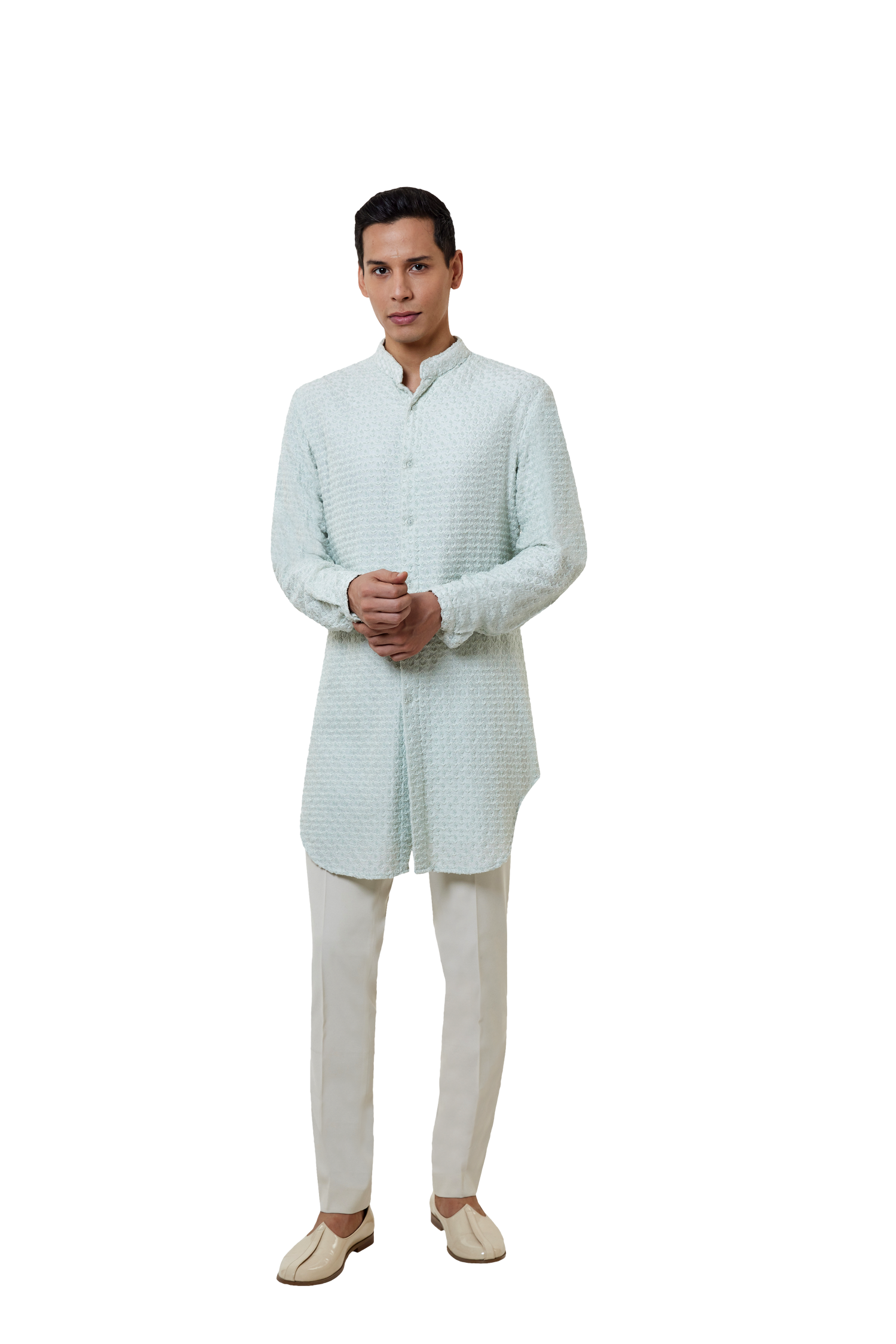  PLANT BEADED KURTA 