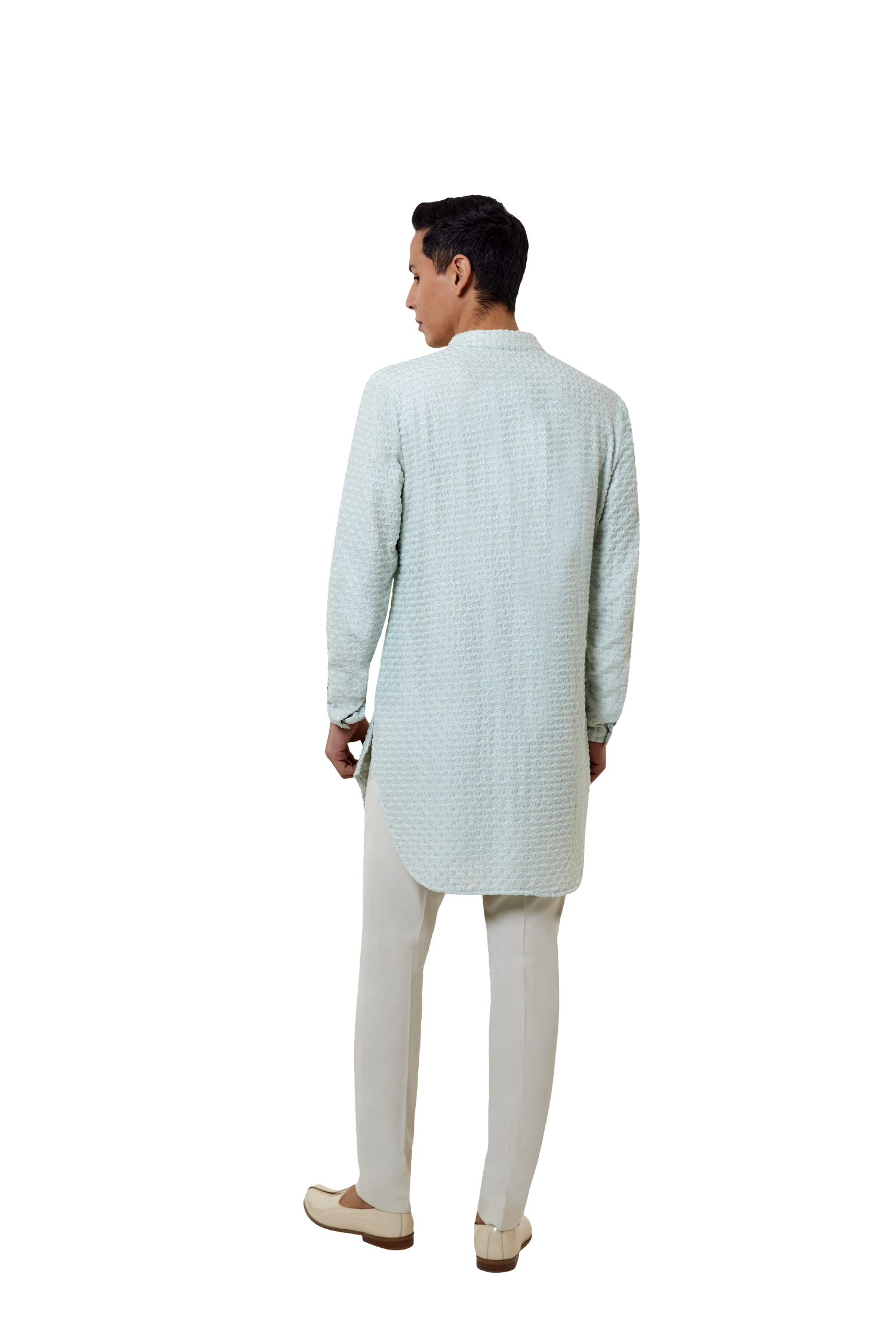 PLANT BEADED KURTA  