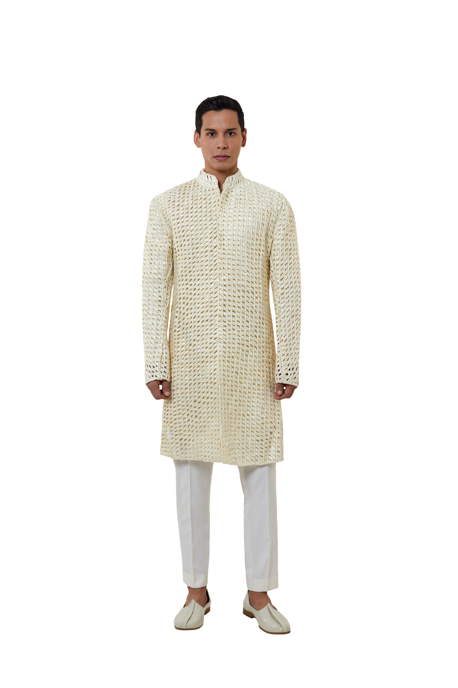  LOOSELY WOVEN FIBRE JACKET 