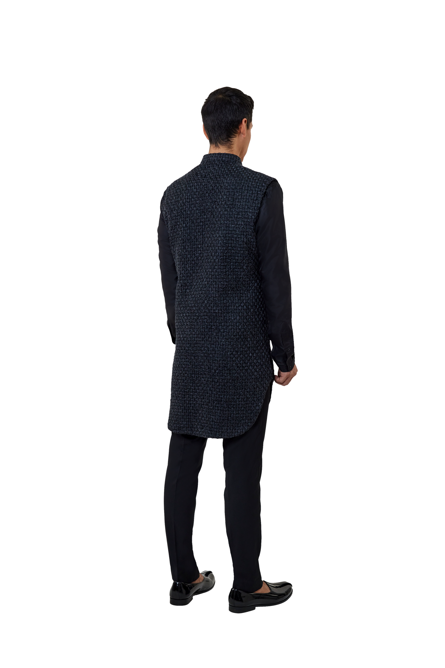 CACTUS THREAD SLEEVELESS JACKET  