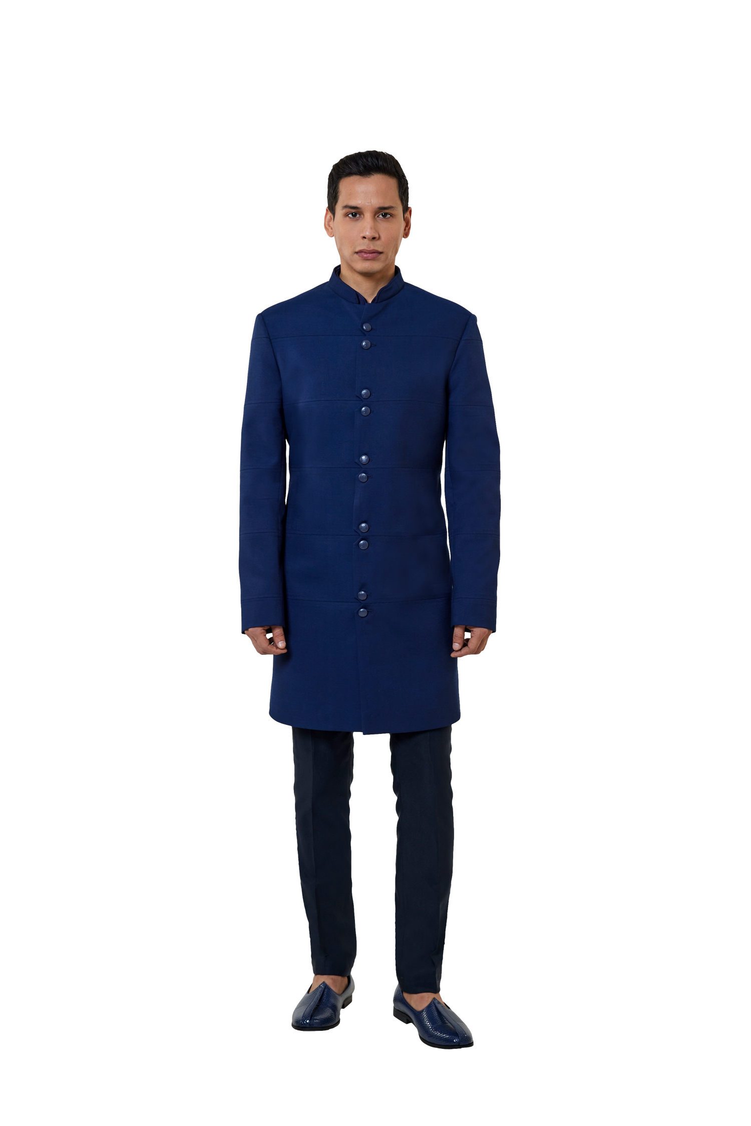  SCISSORS PLACKET SHERWANI 