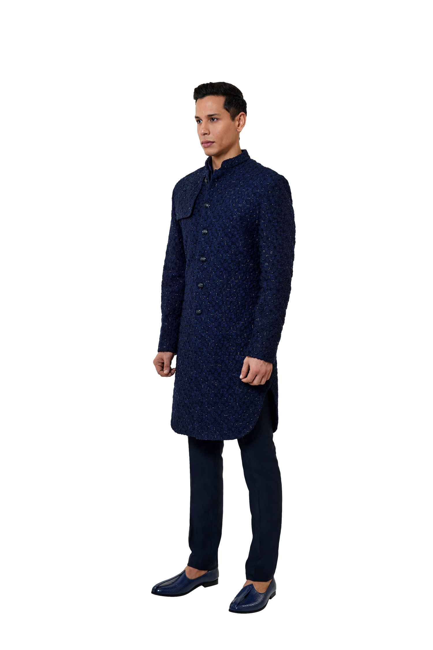 FOUR WAY ARROW TRENCHCOAT JACKET  