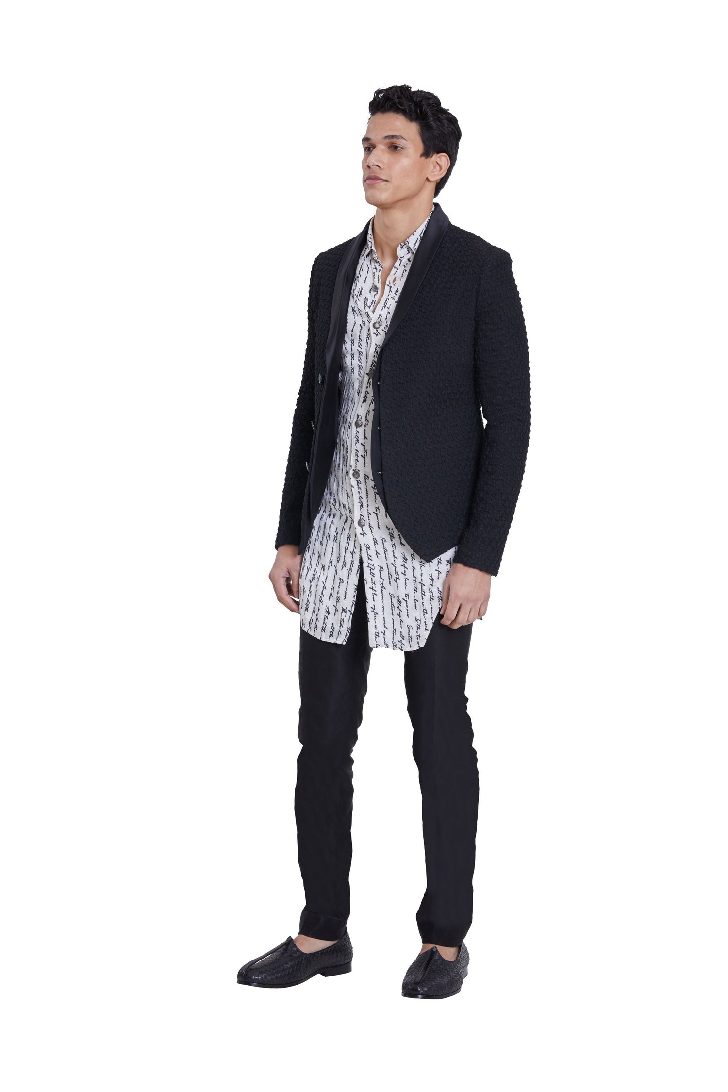 MINI FLOWER KNOTTED BANDHGALA  