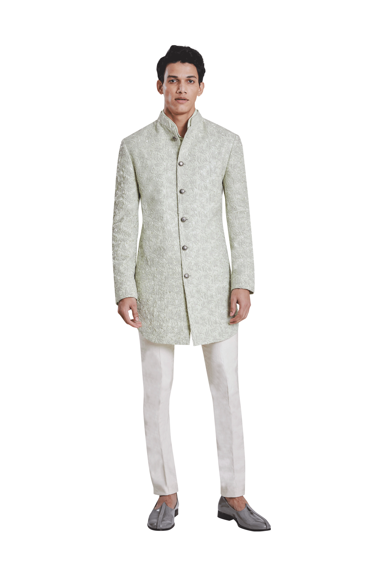 MICRO FOLIAGE HIGHLIGHTED JACKET 