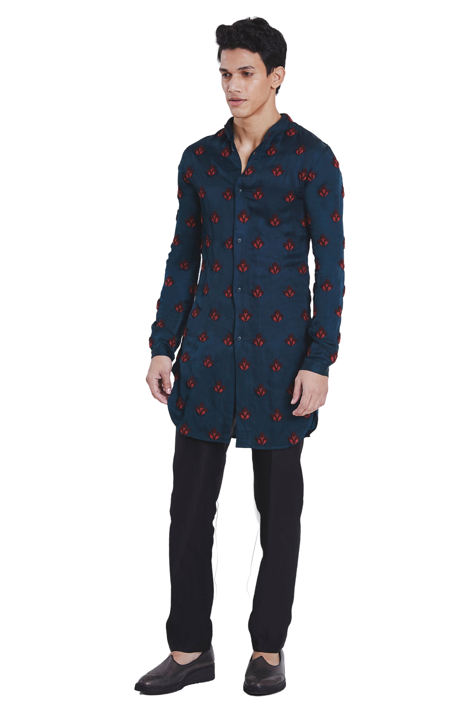 POTTED PLANT KNOTTED KURTA  