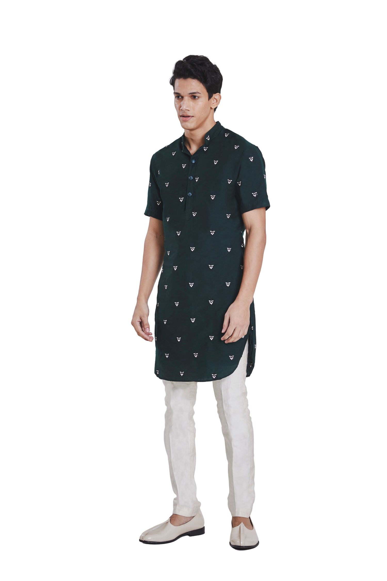 POTTED FLOWER KURTA  