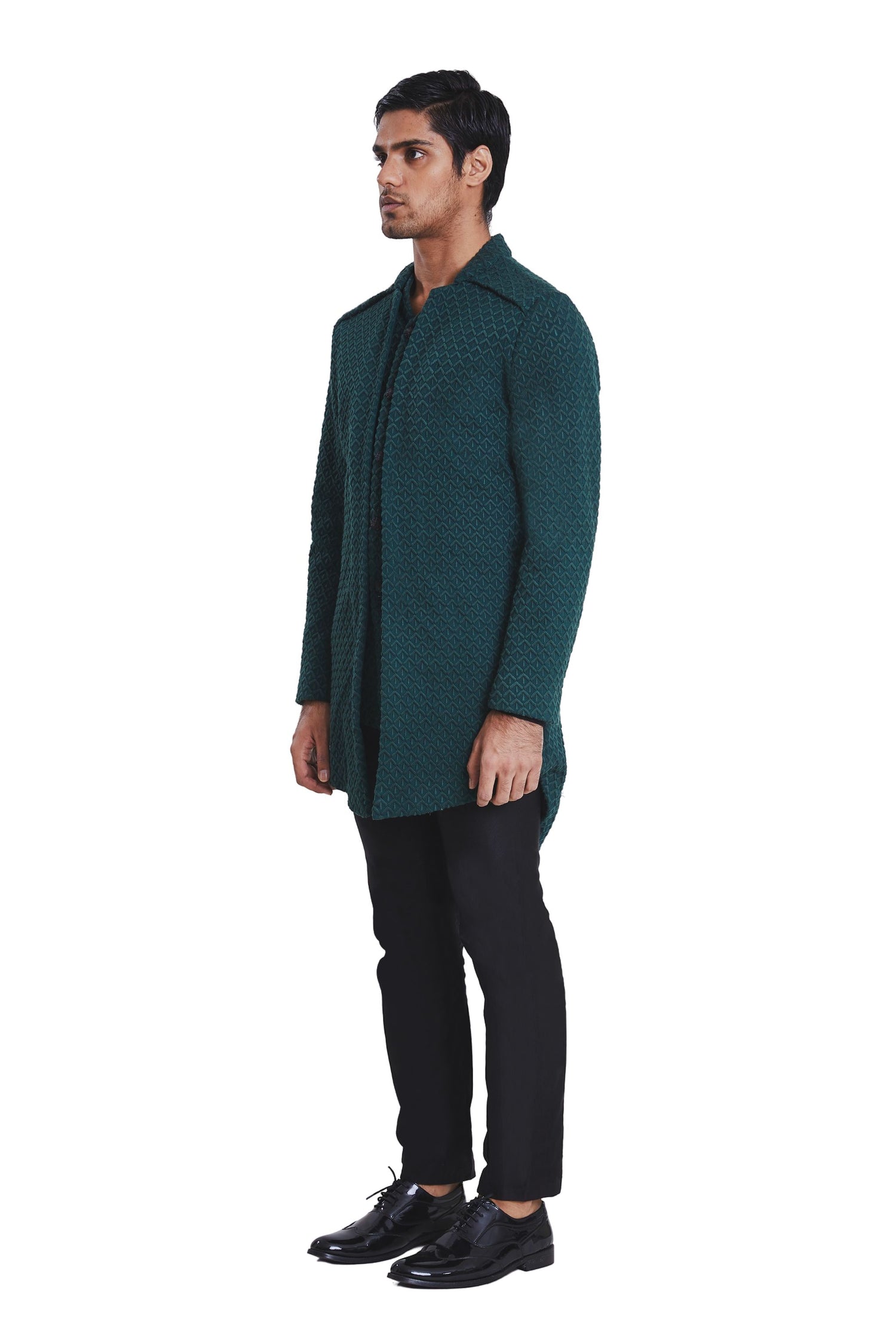 FLAT ARROW MOCK LAYER JACKET  
