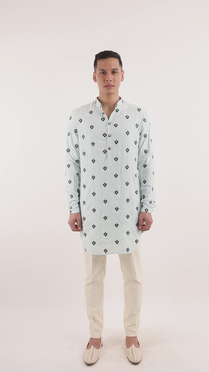 POTTED FLOWER KURTA  