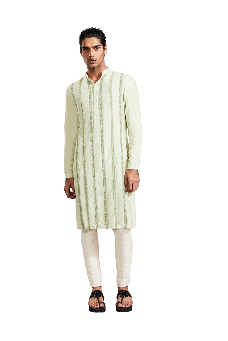 SMALL CHEVRON KURTA  