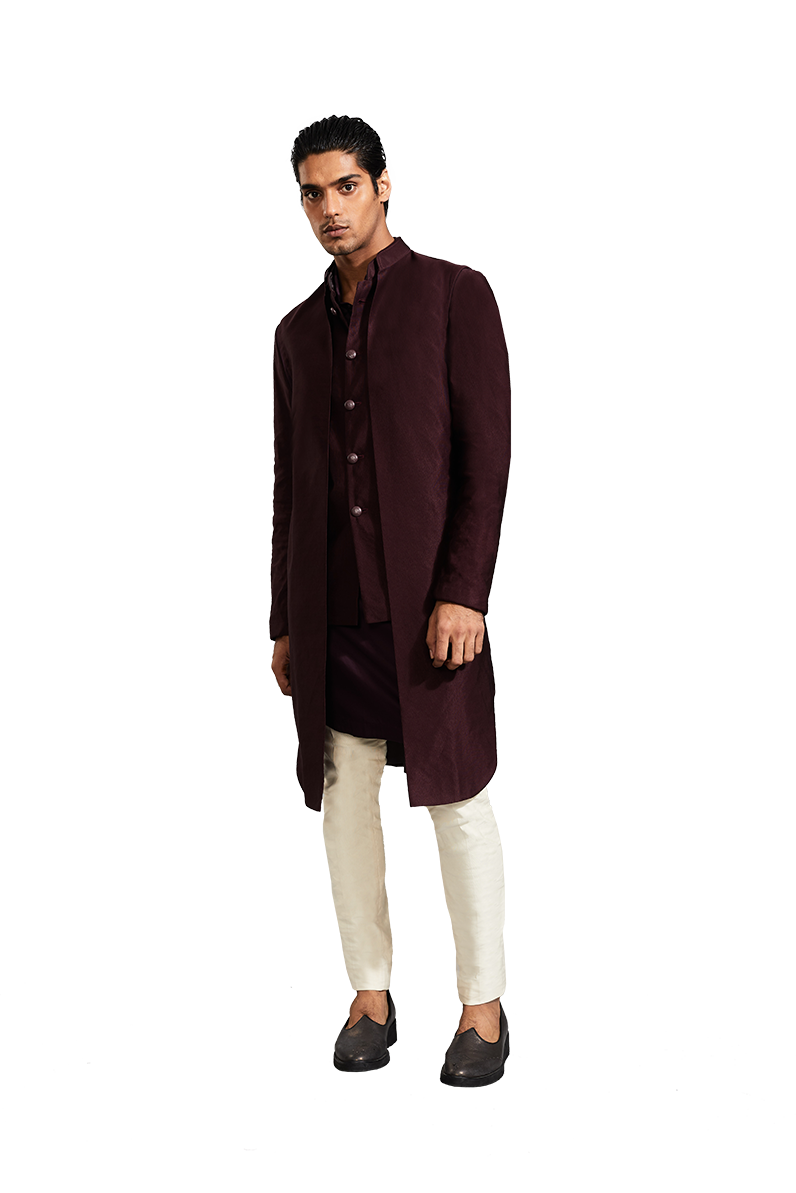 PLAIN MOCK LAYER JACKET  