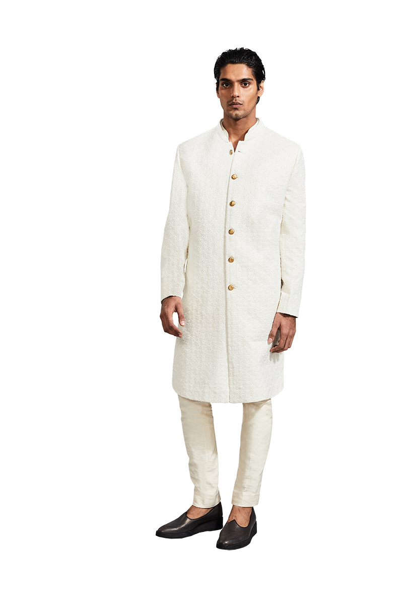  DECON FLOWER FLAT HIGHLIGHTED VANILLA JACKET 