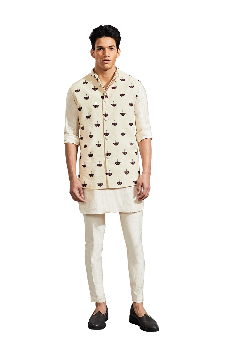  OUTSPREAD WING GOOSE SLEEVELESS SHORT KOTI 
