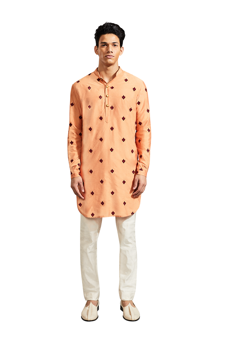 POTTED FLOWER KURTA  