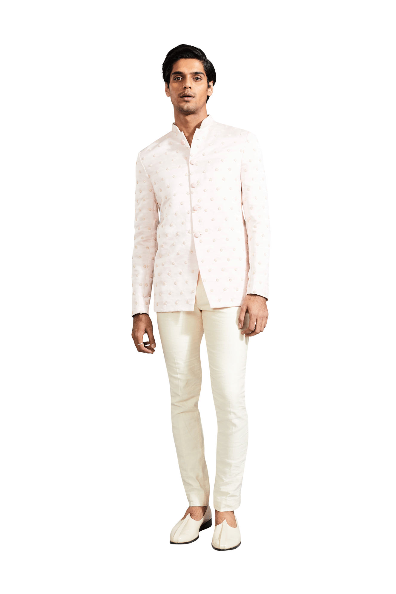  FIRE KNOTTED VANILLA BANDHGALA 